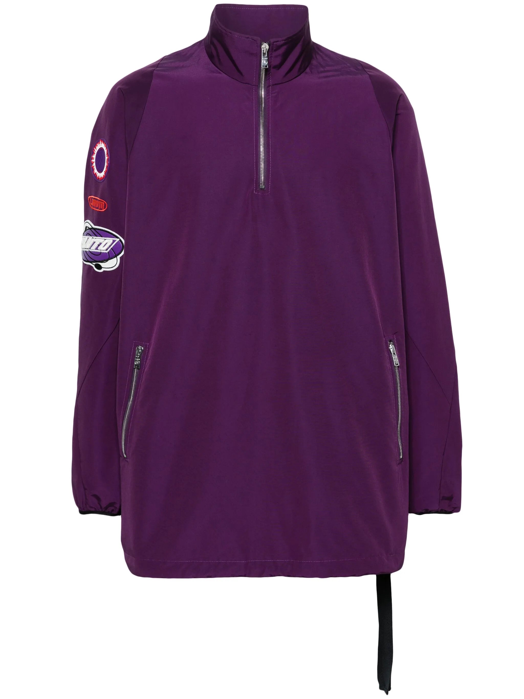 x Future Pluto half-zip windbreaker