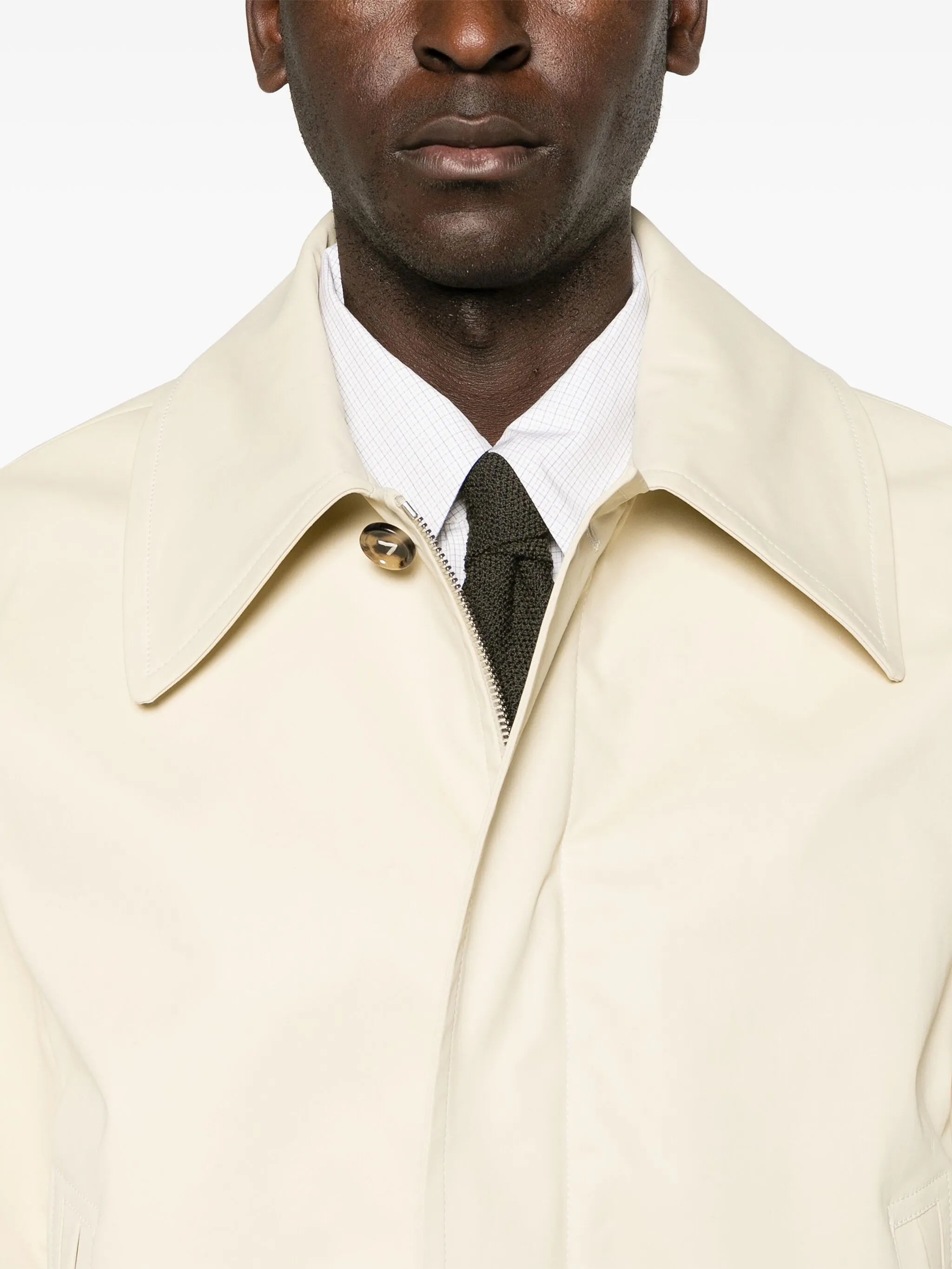 straight-collar shirt jacket