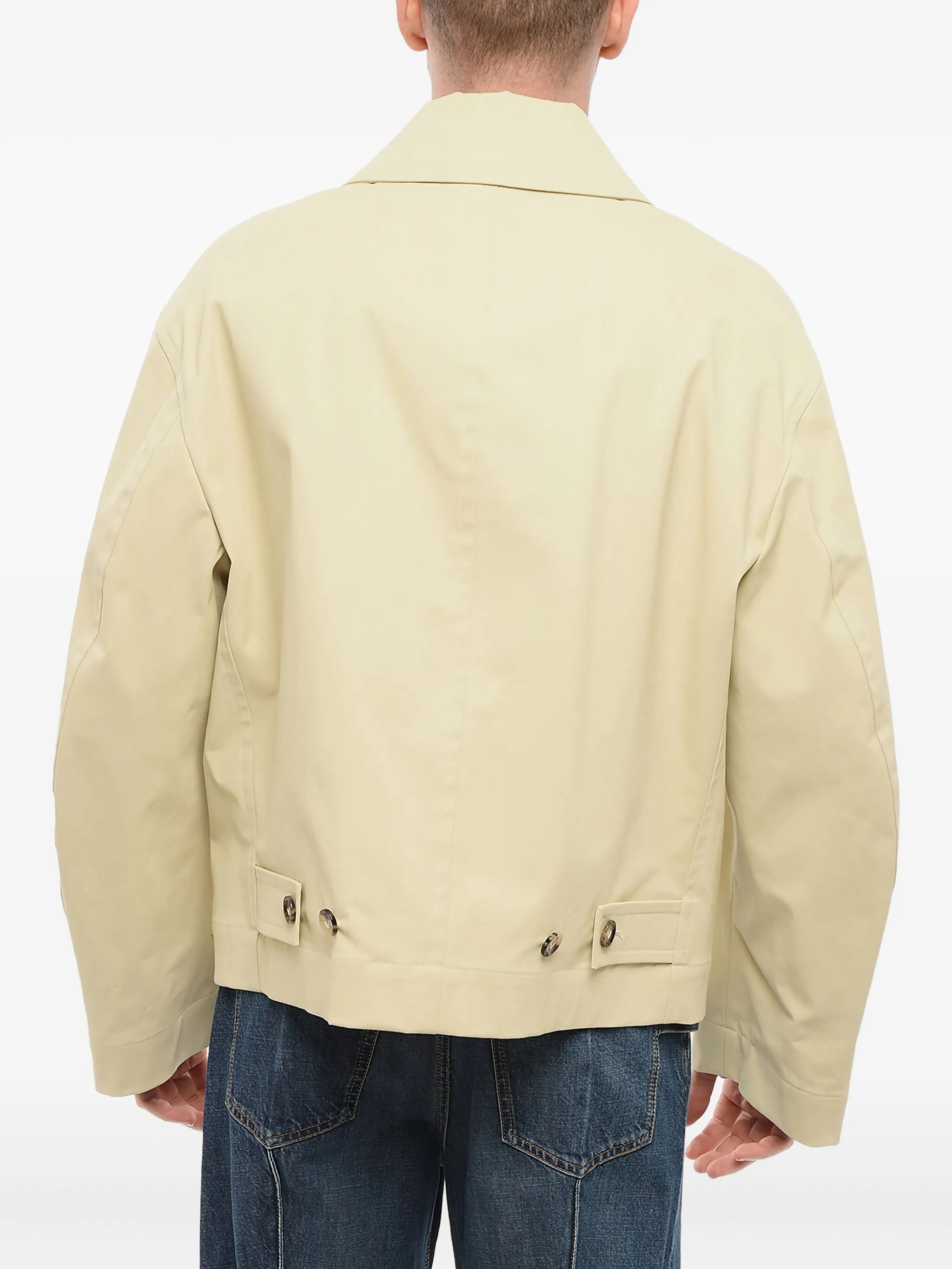 straight-collar shirt jacket