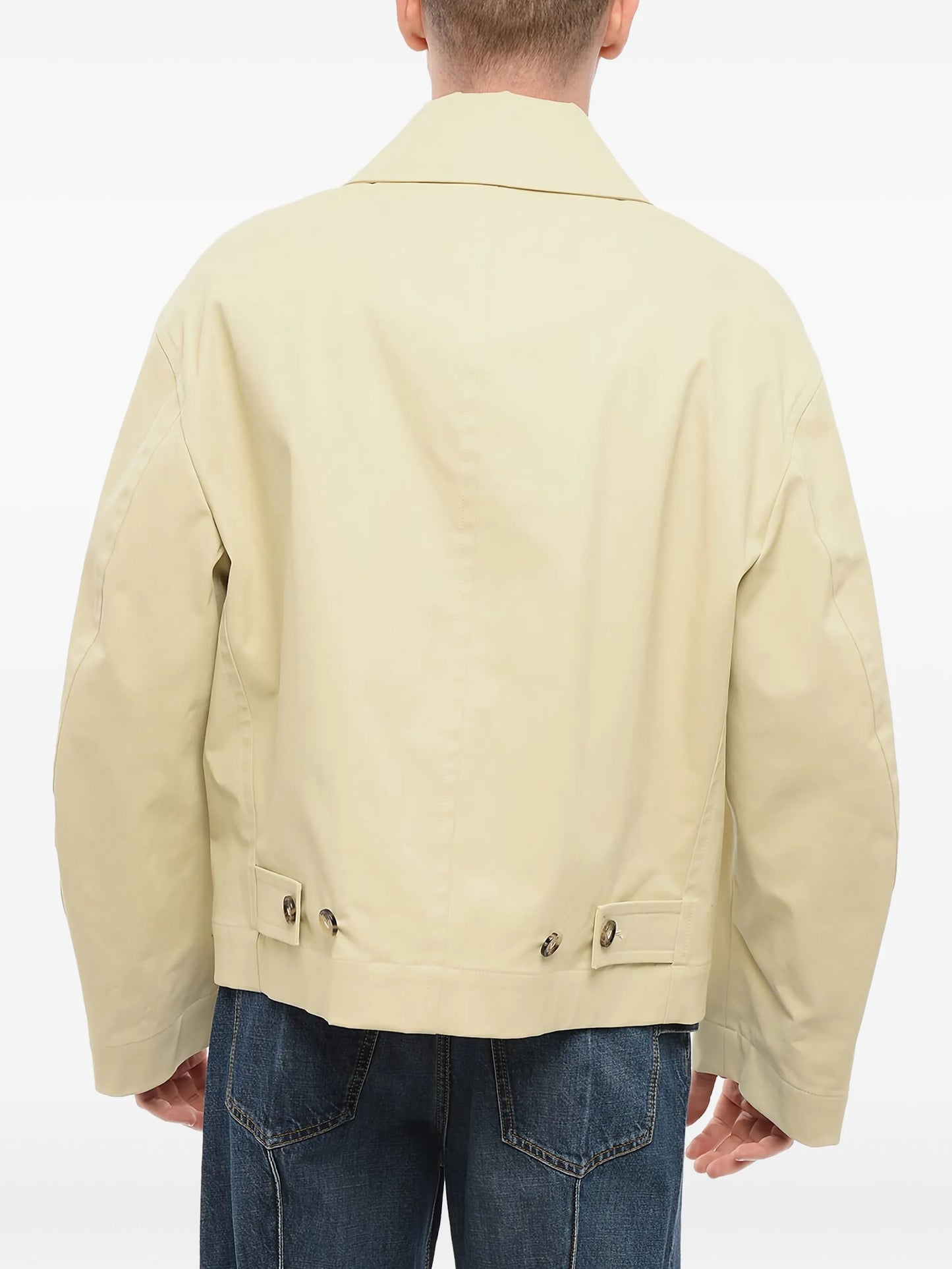 straight-collar shirt jacket