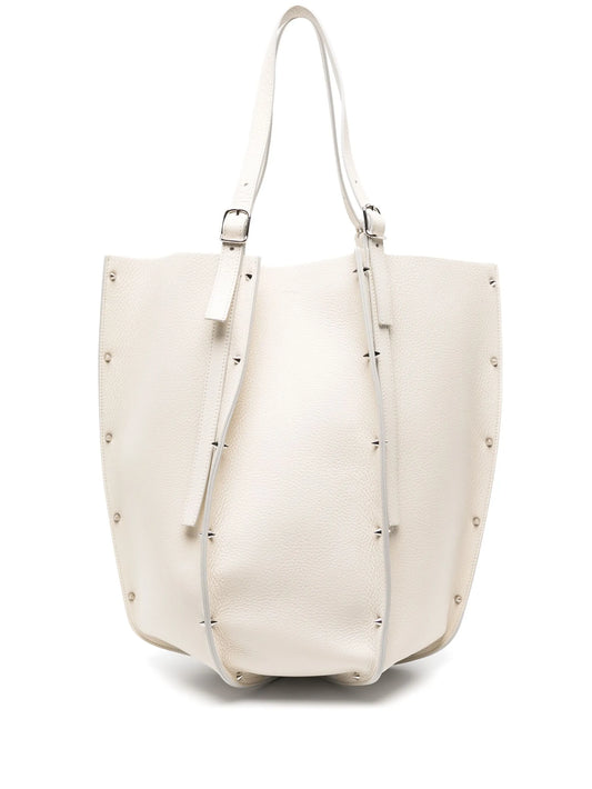 Carmela leather tote bag