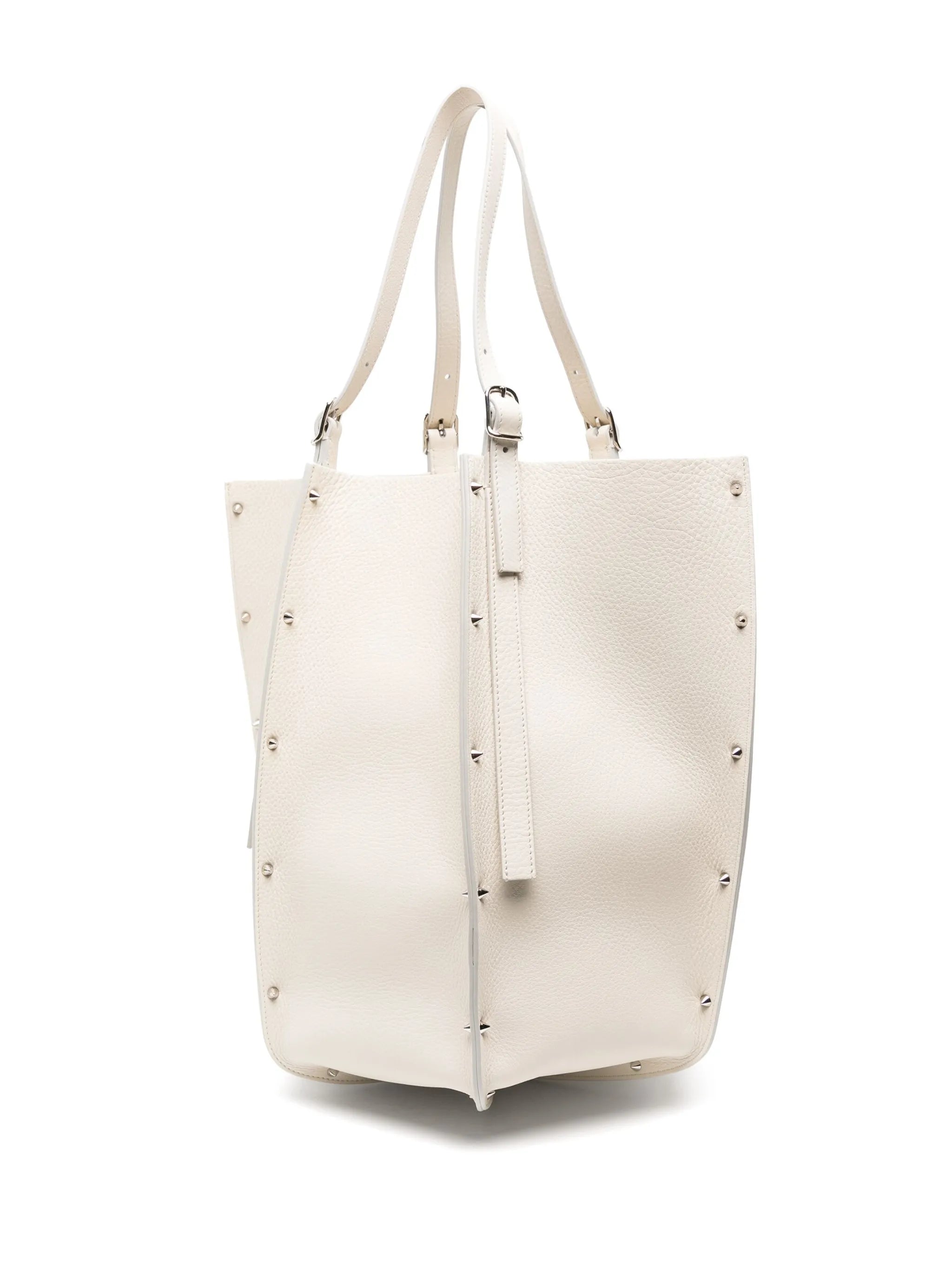 Carmela leather tote bag