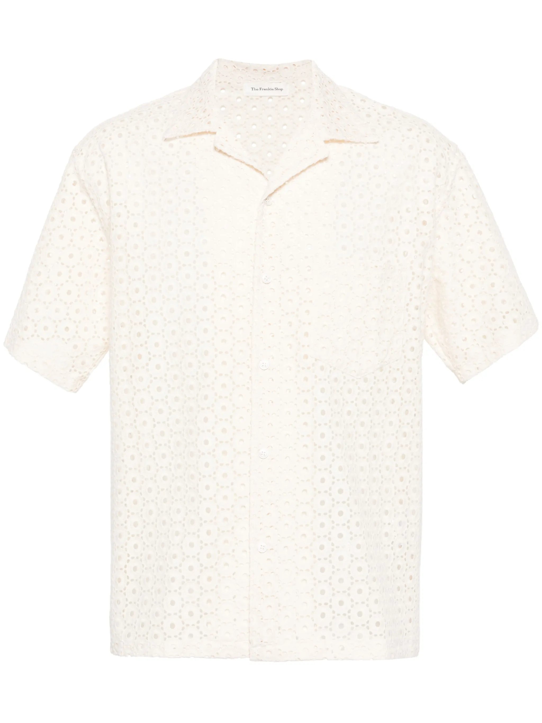Landon broderie anglaise shirt