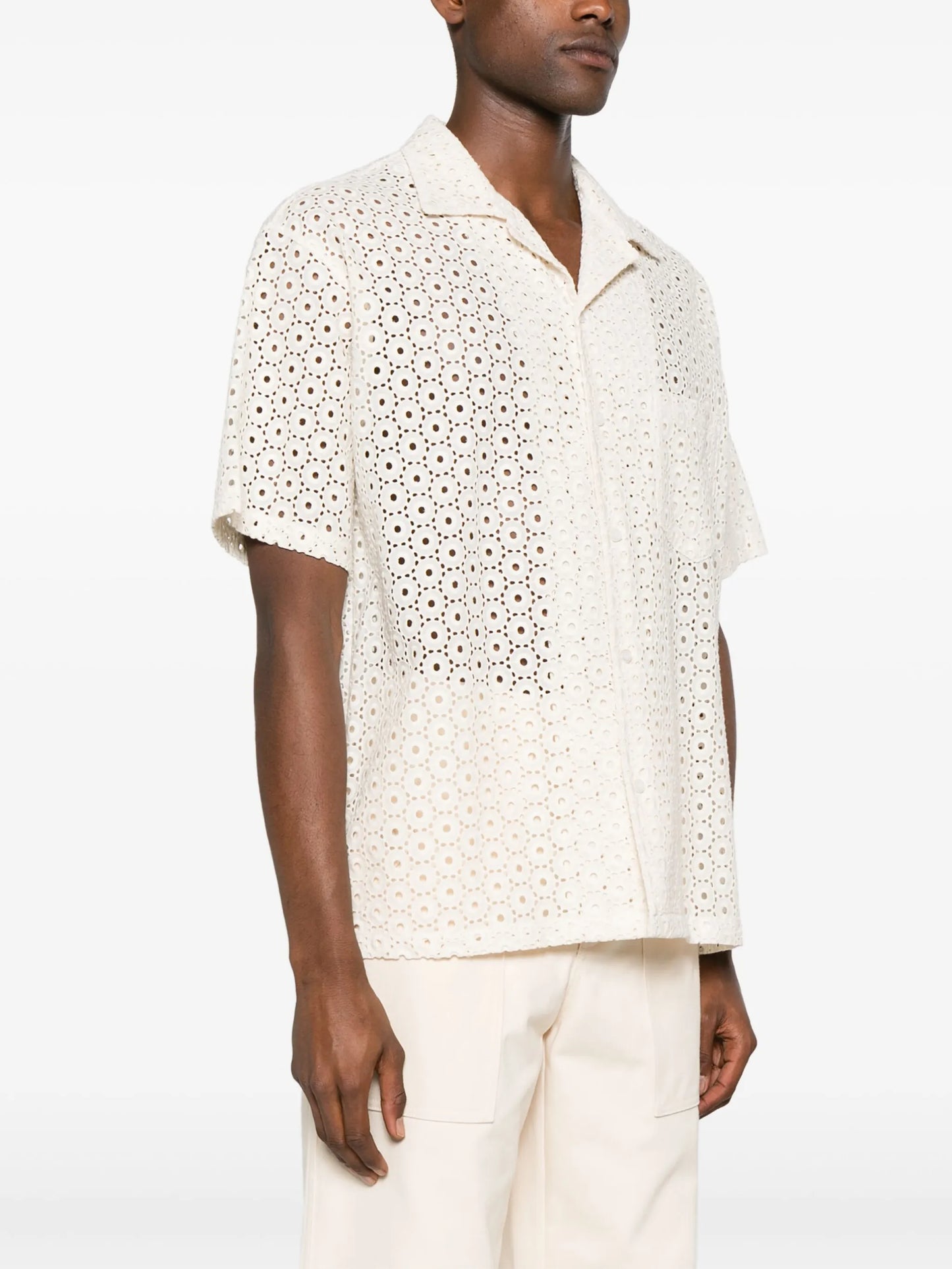 Landon broderie anglaise shirt
