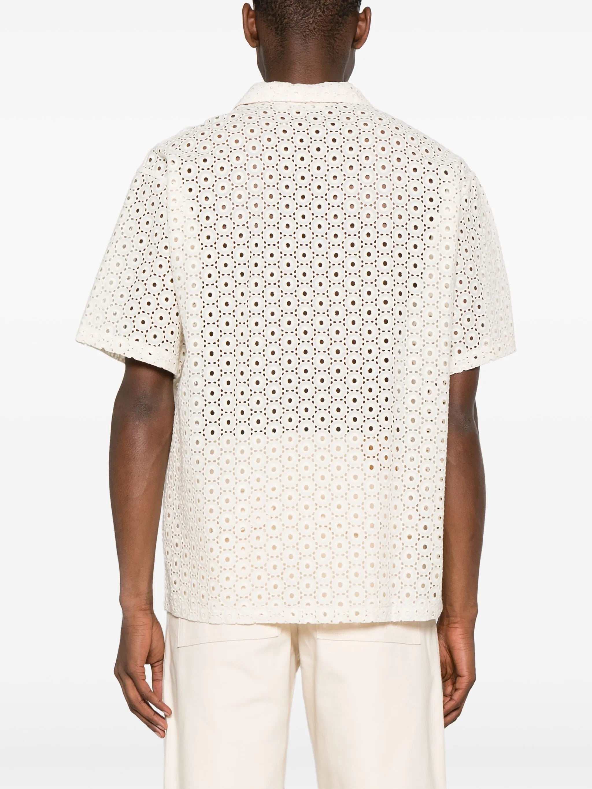 Landon broderie anglaise shirt