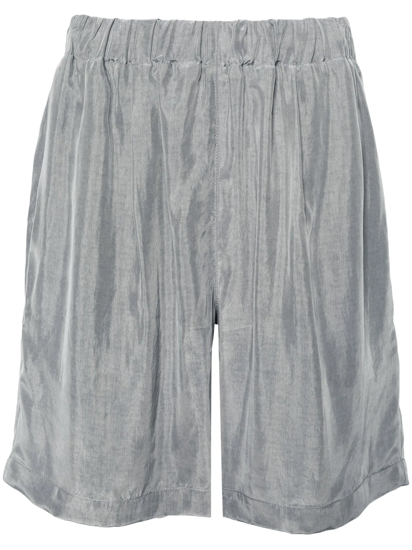 Leland pleat-detail shorts