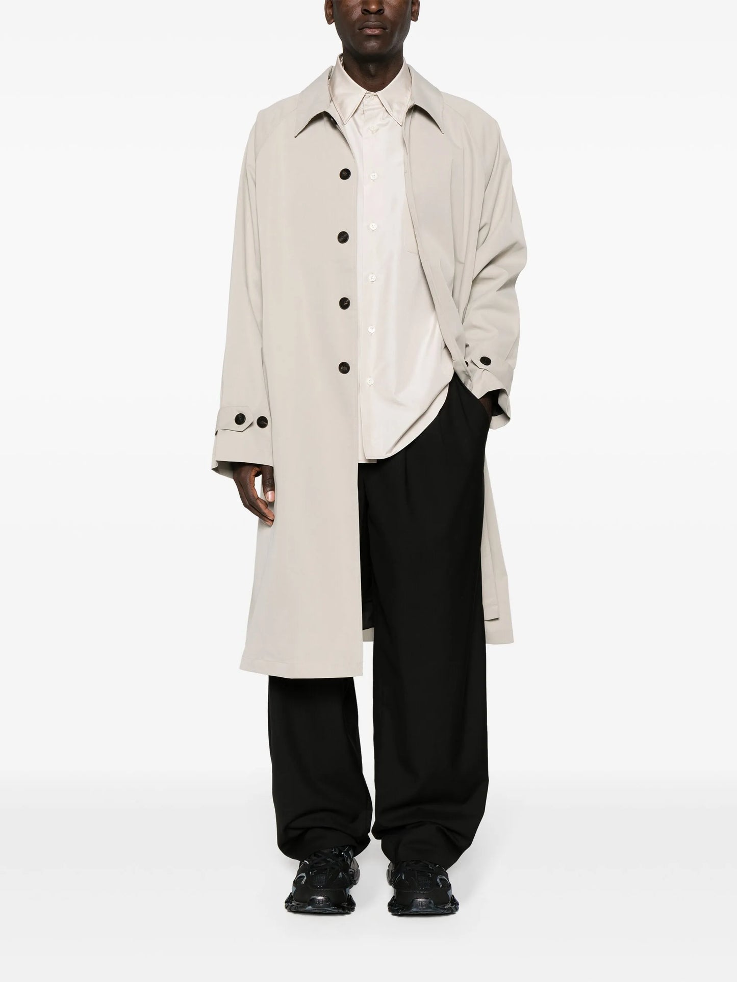 Peyton pleated trousers