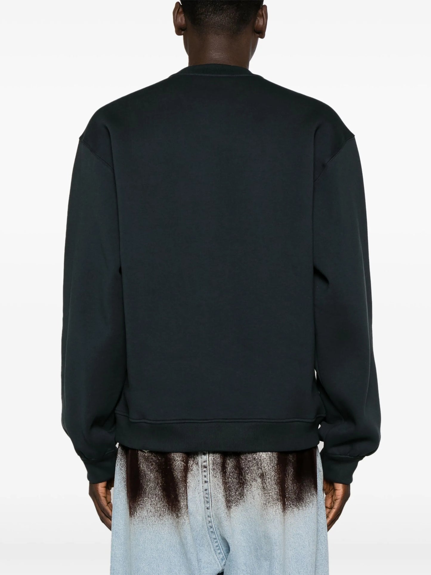 Pinched Logo cotton sweatshirt