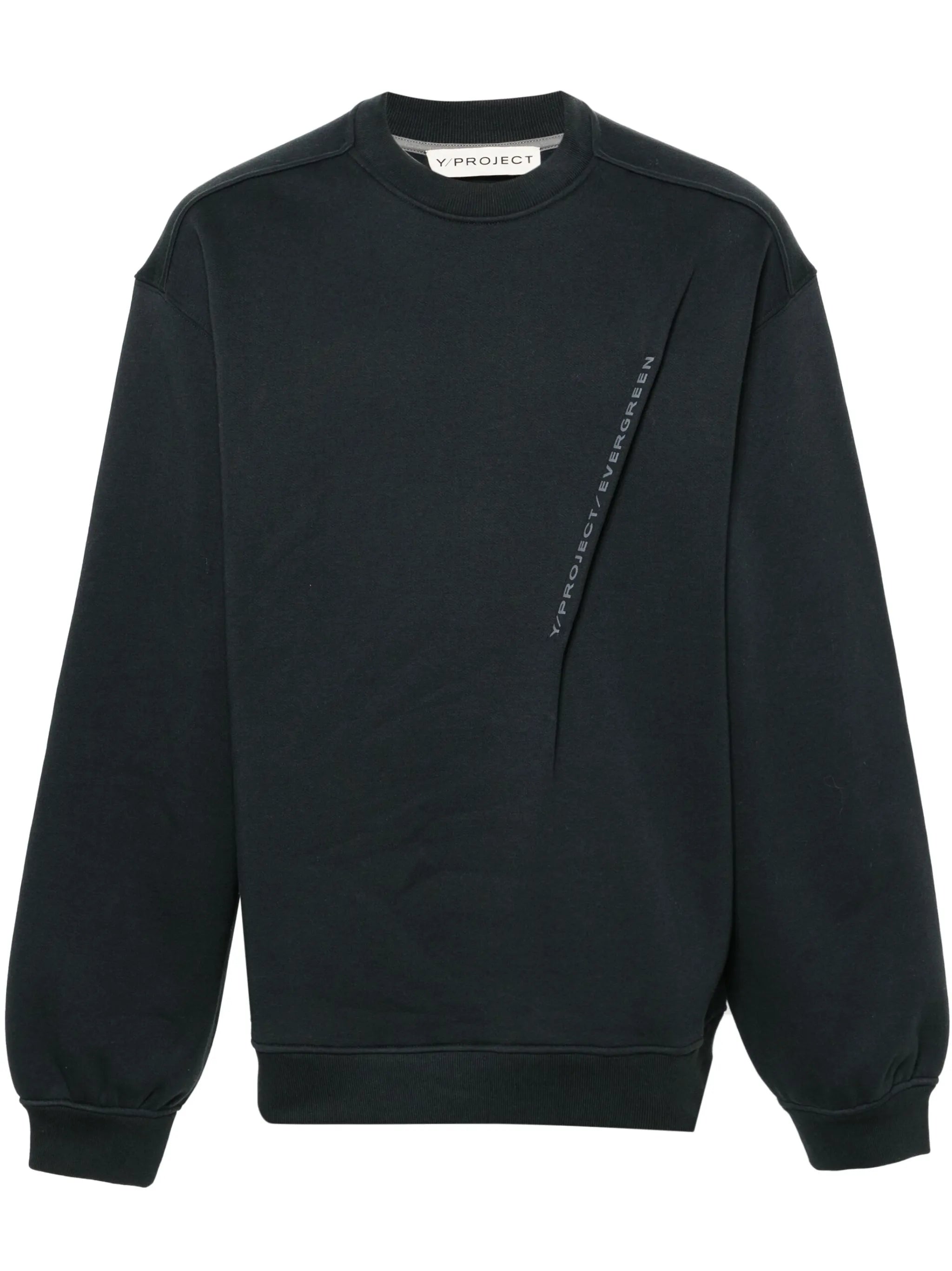 Pinched Logo cotton sweatshirt