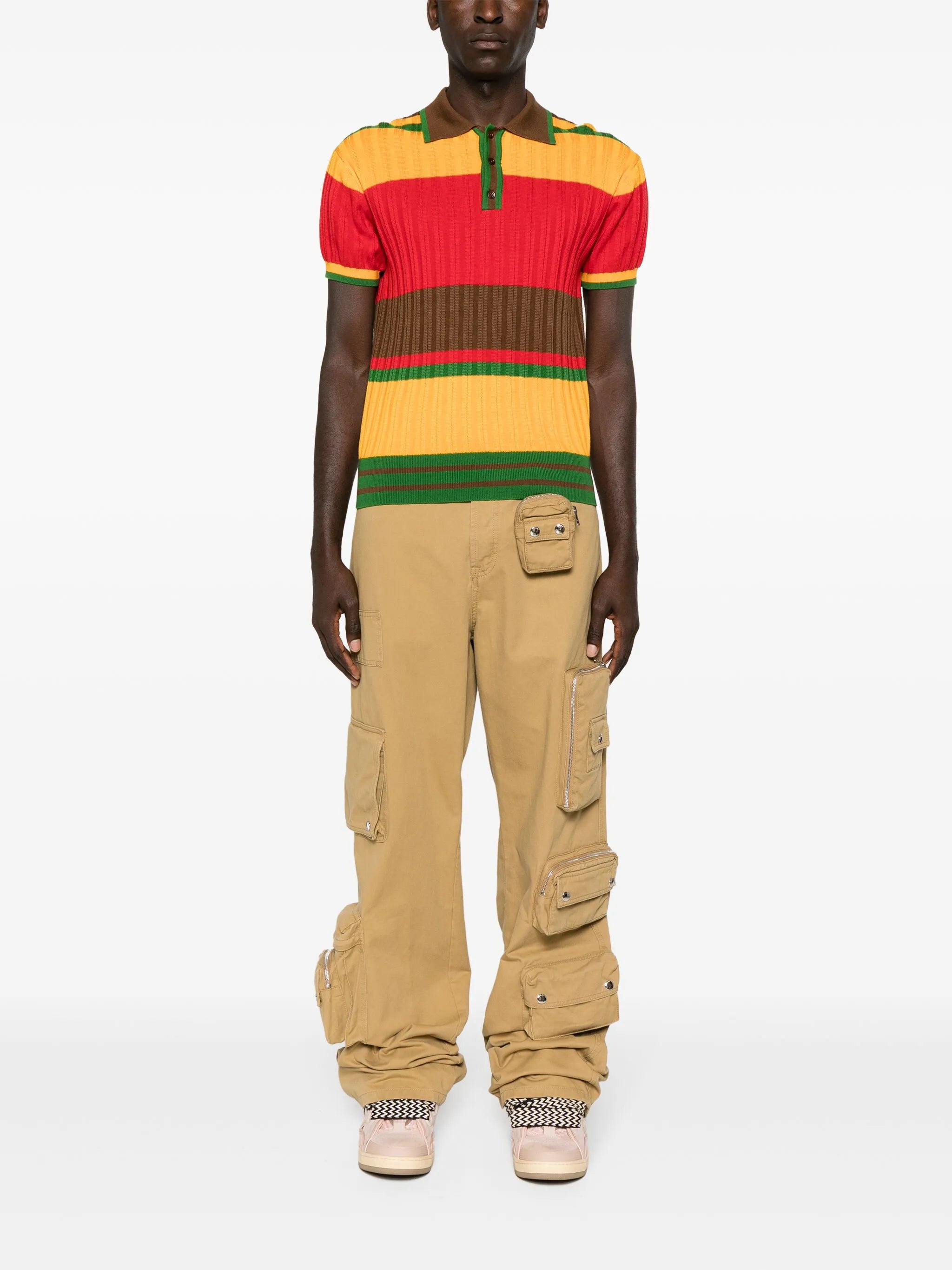 x Future utility-pockets straight trousers
