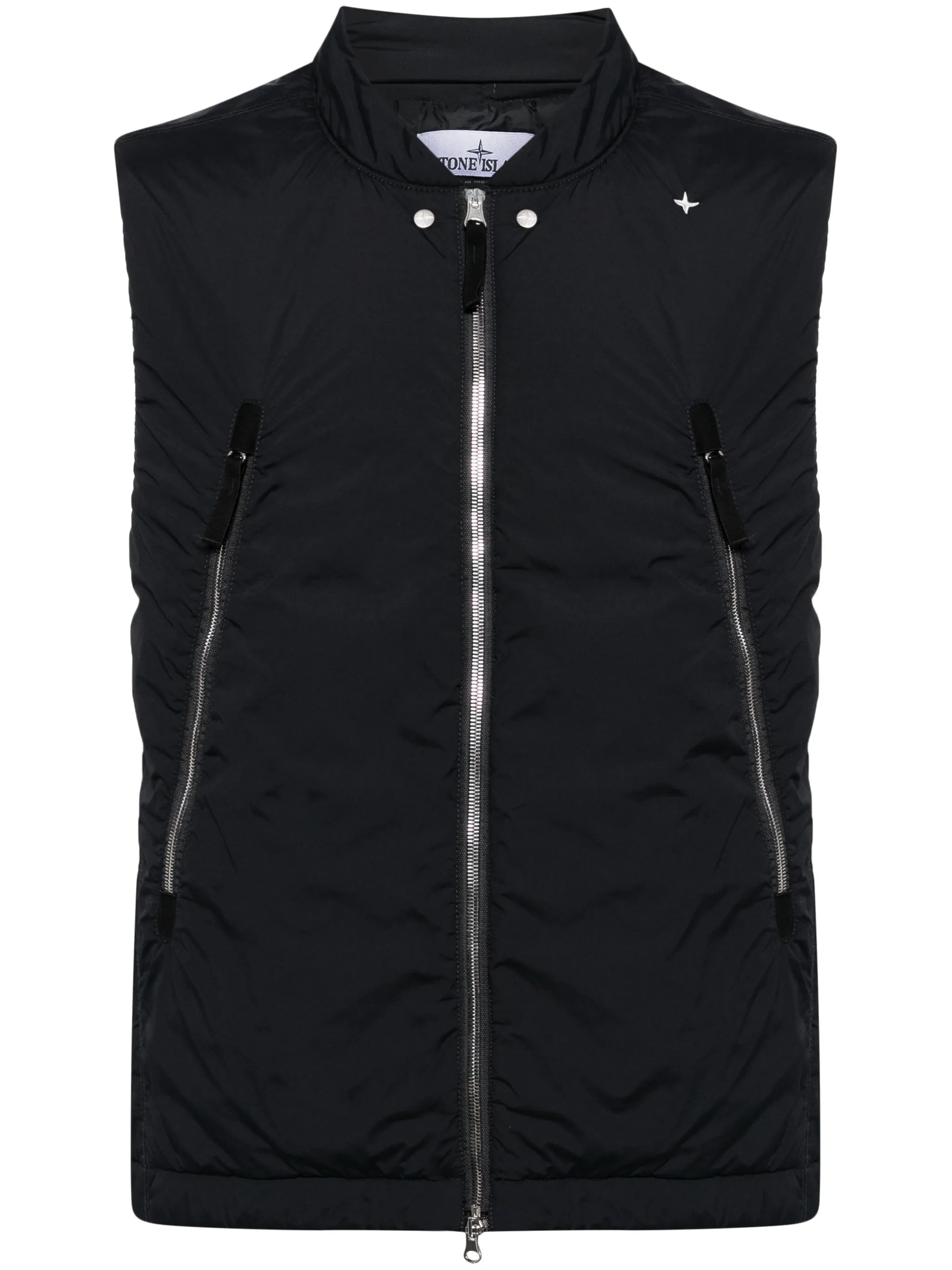 zip-up gilet