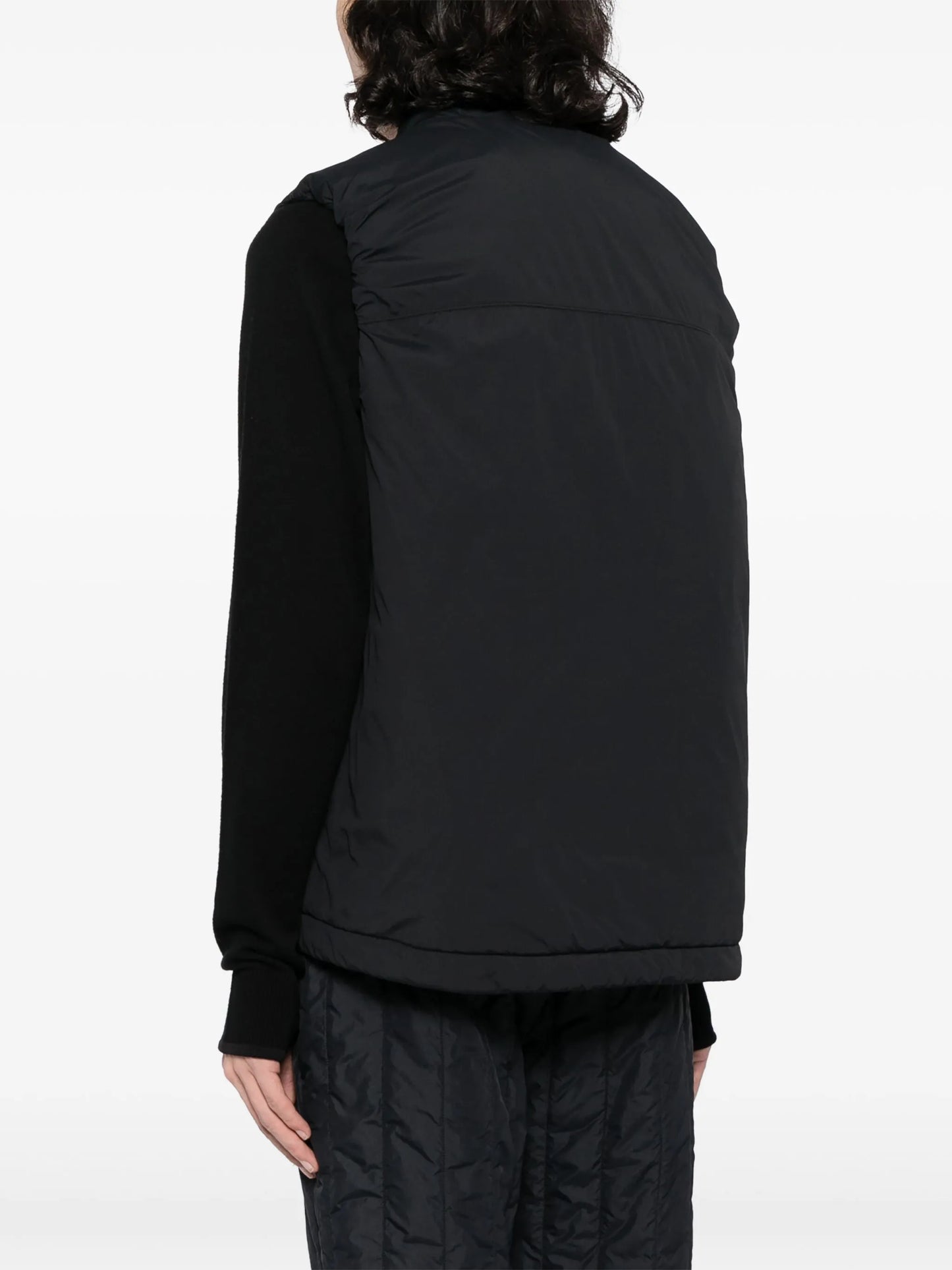zip-up gilet