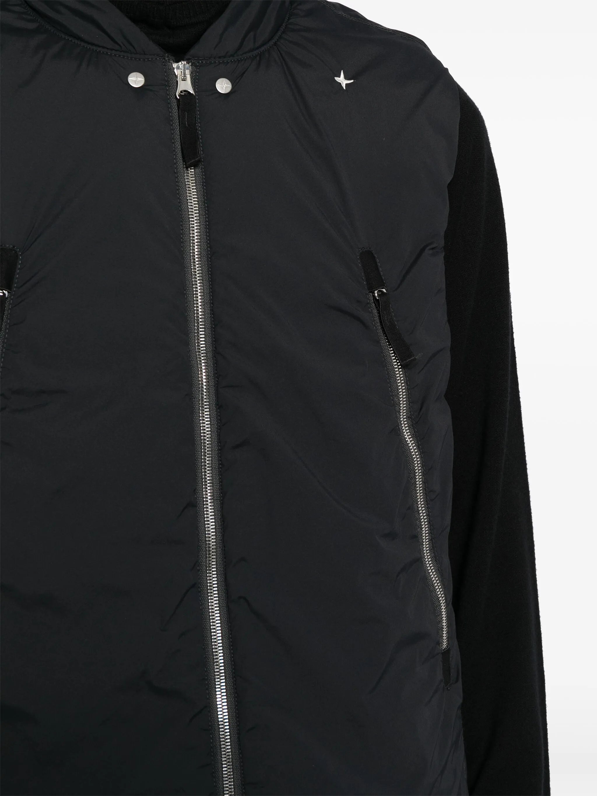 zip-up gilet