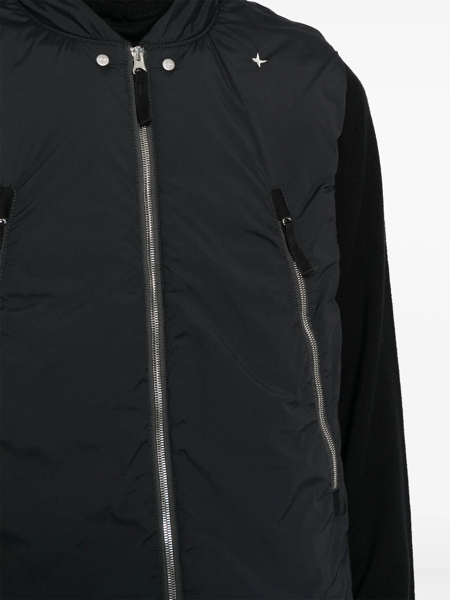 zip-up gilet