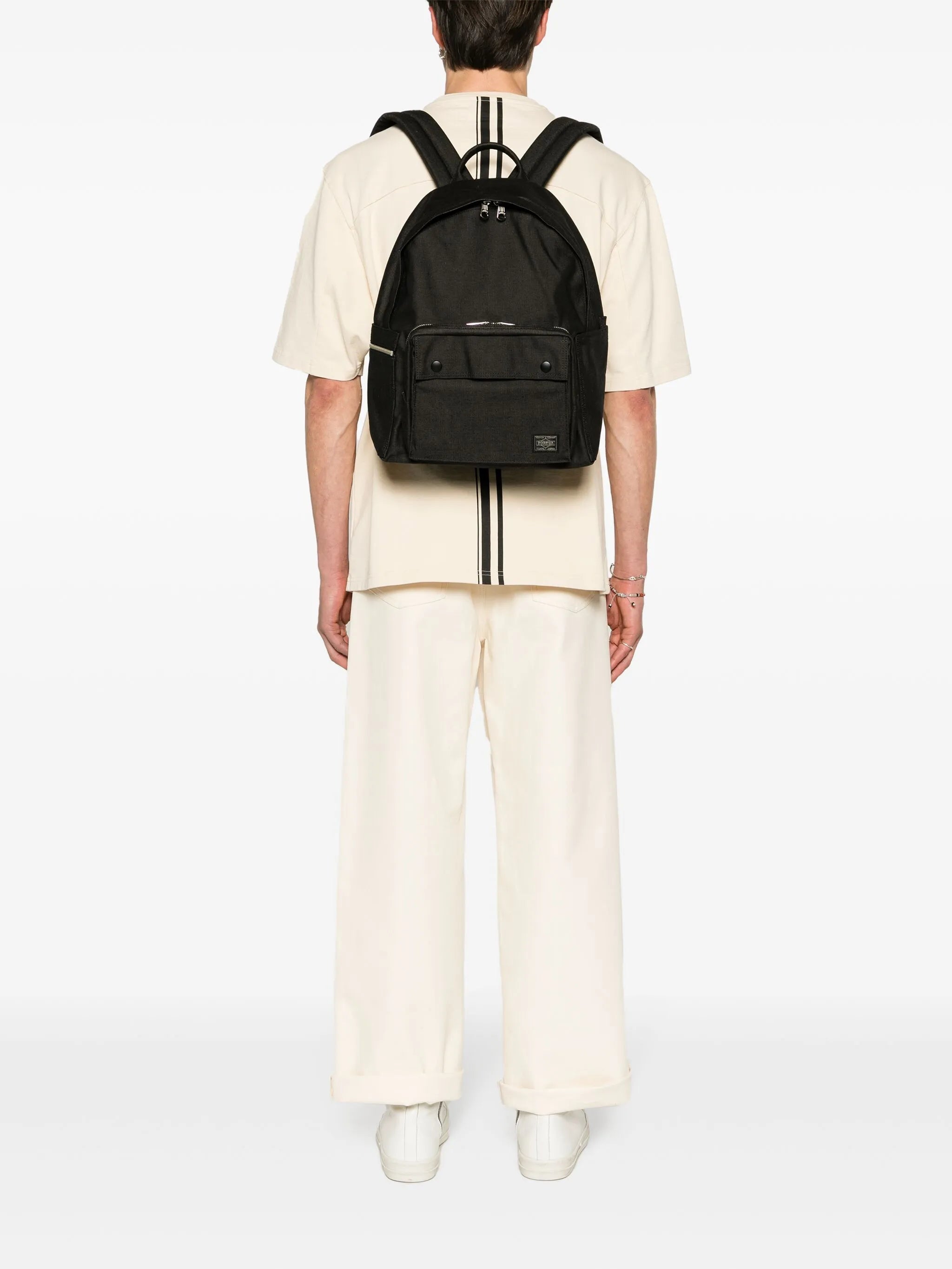 Smoky logo-patch backpack
