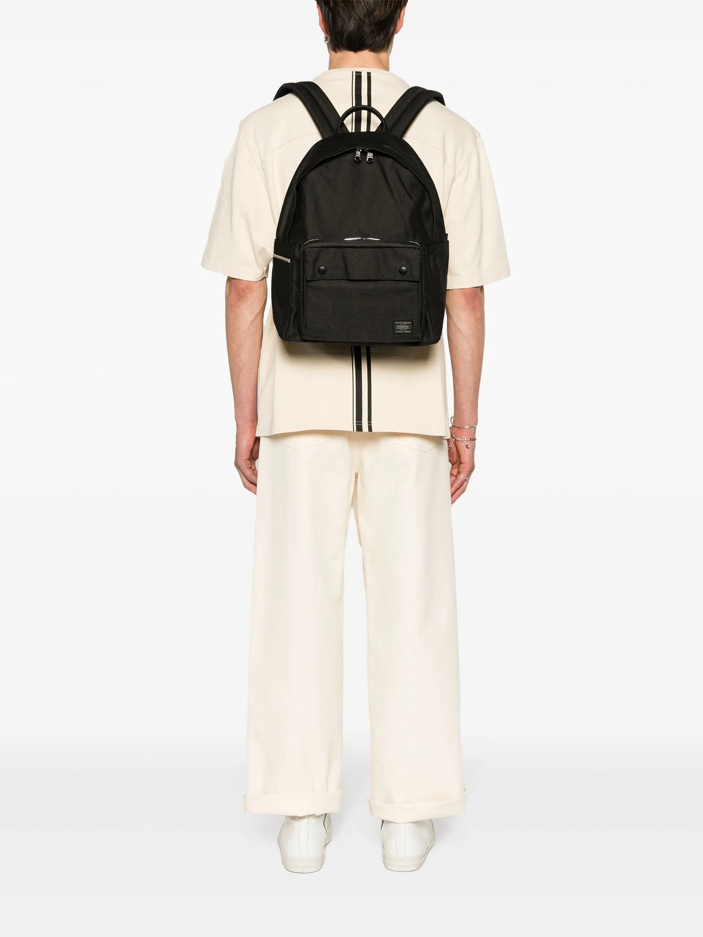 Smoky logo-patch backpack