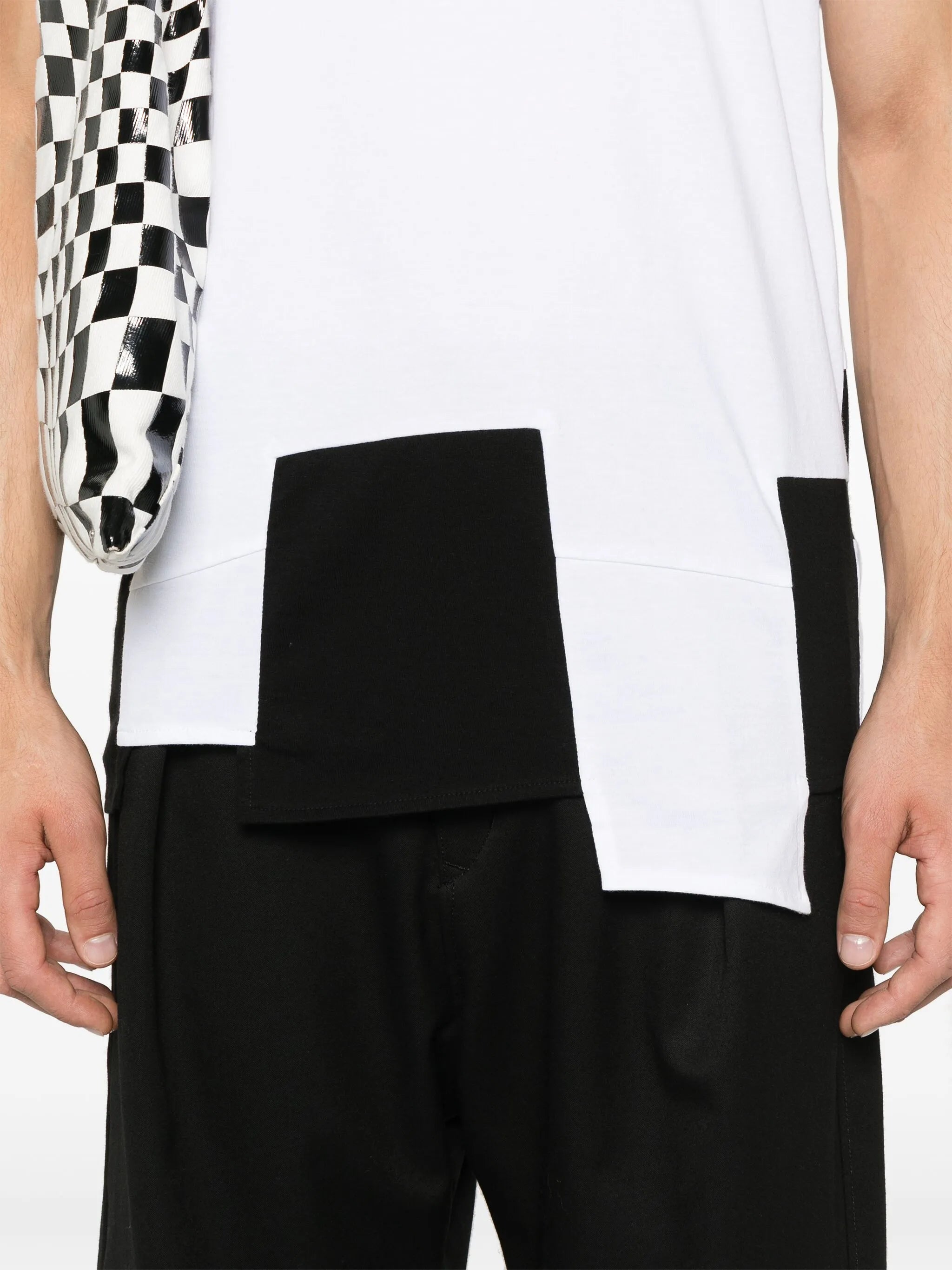 patchwork-detail T-shirt