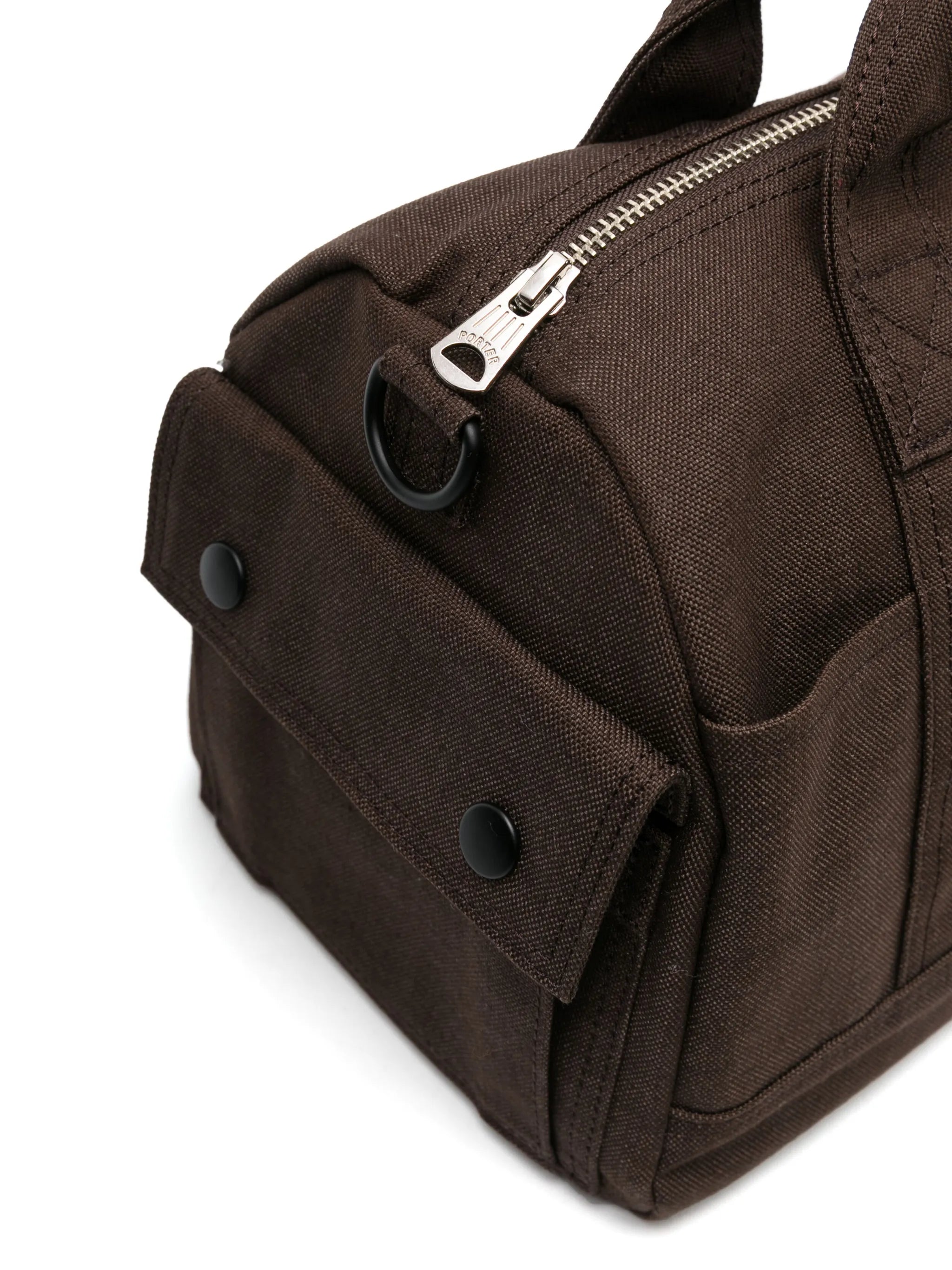 Smoky logo-patch tote bag