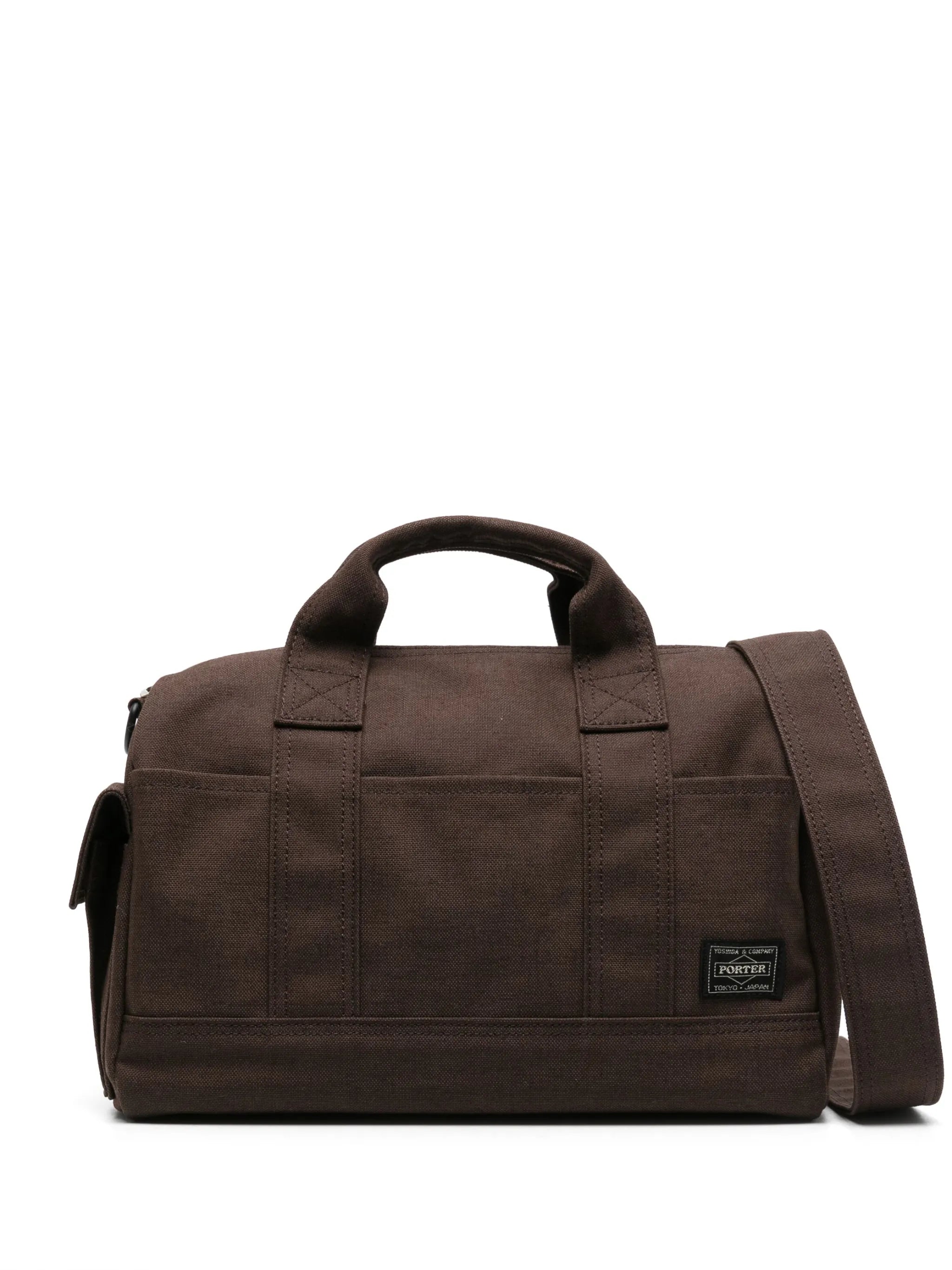 Smoky logo-patch tote bag