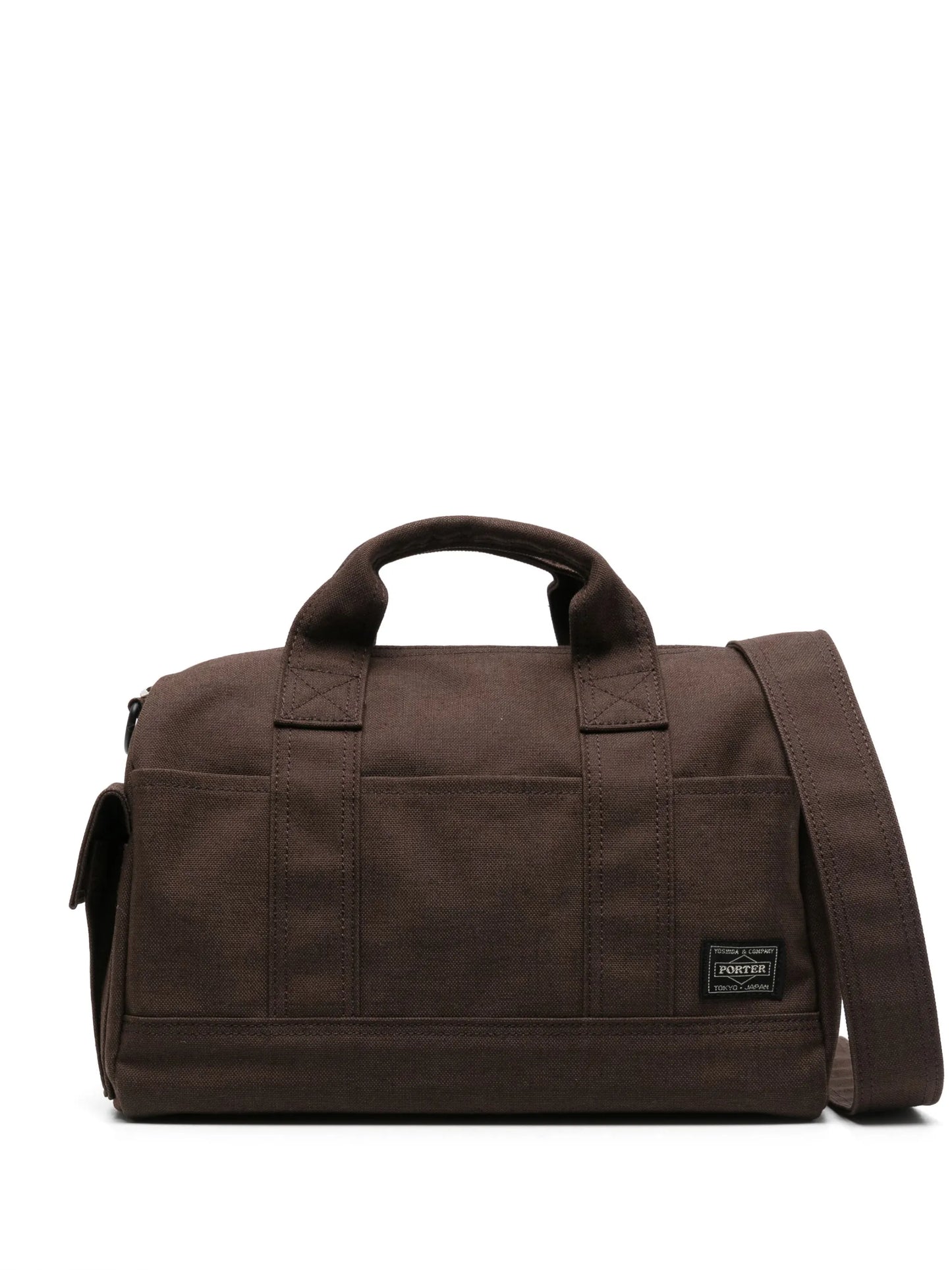 Smoky logo-patch tote bag