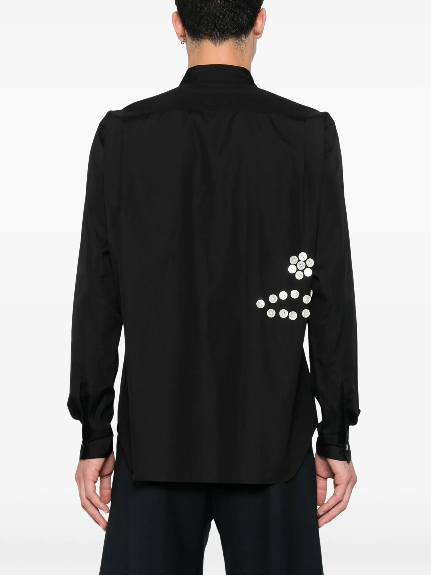 decorative-button shirt