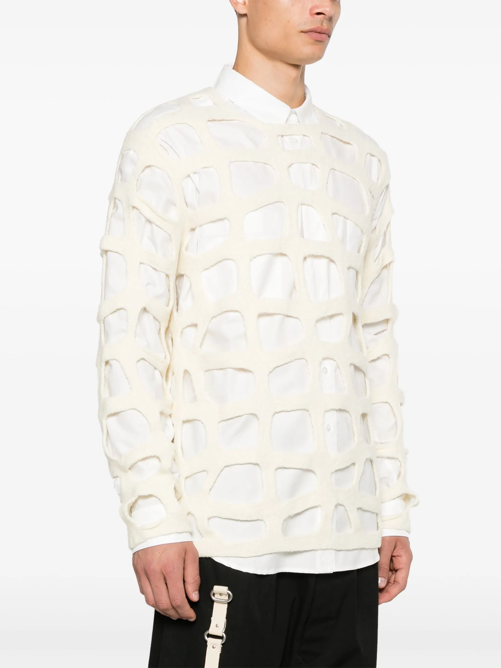 cut-out sweater