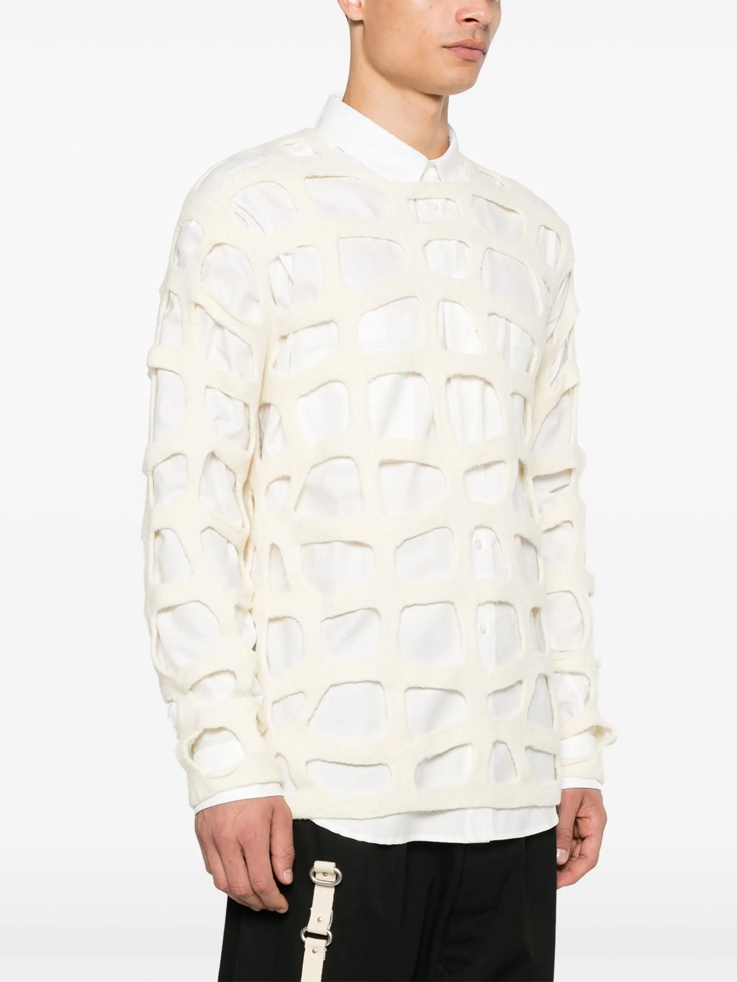 cut-out sweater