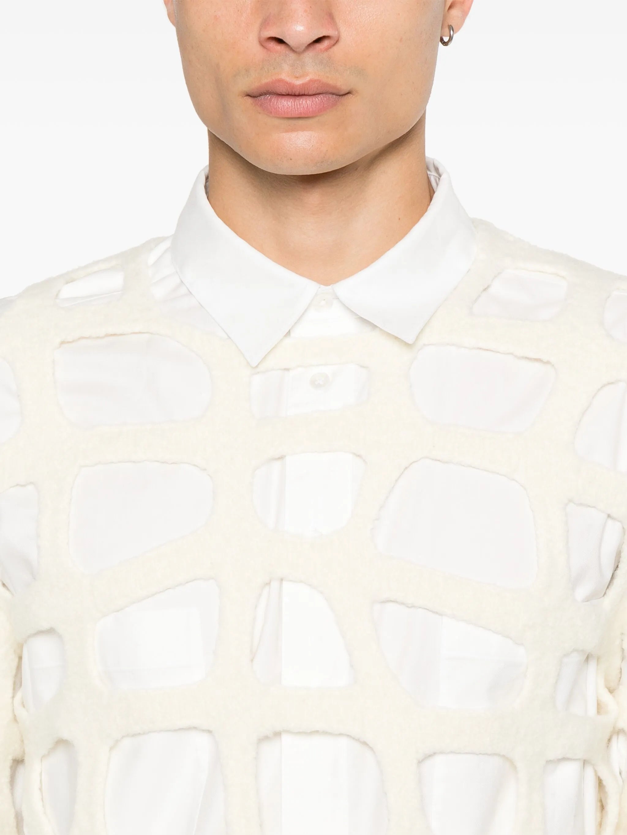 cut-out sweater