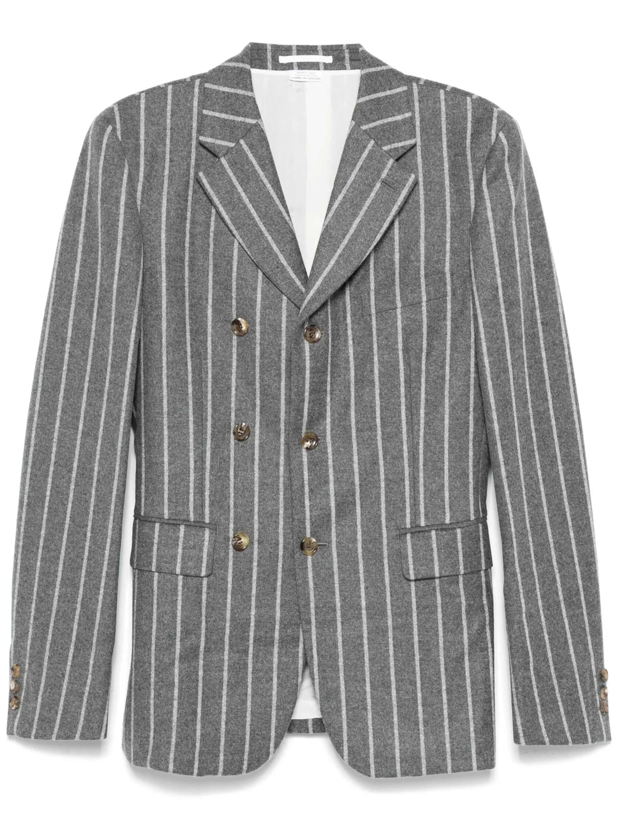 pinstripe blazer