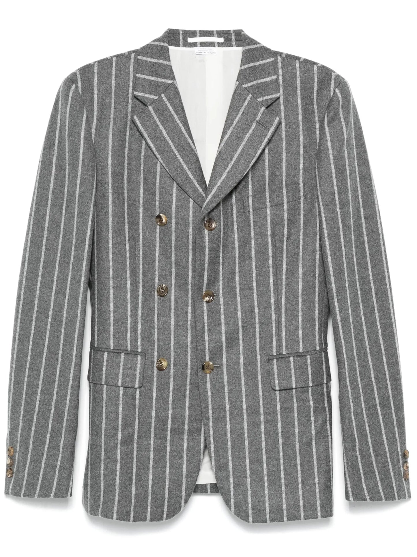 pinstripe blazer