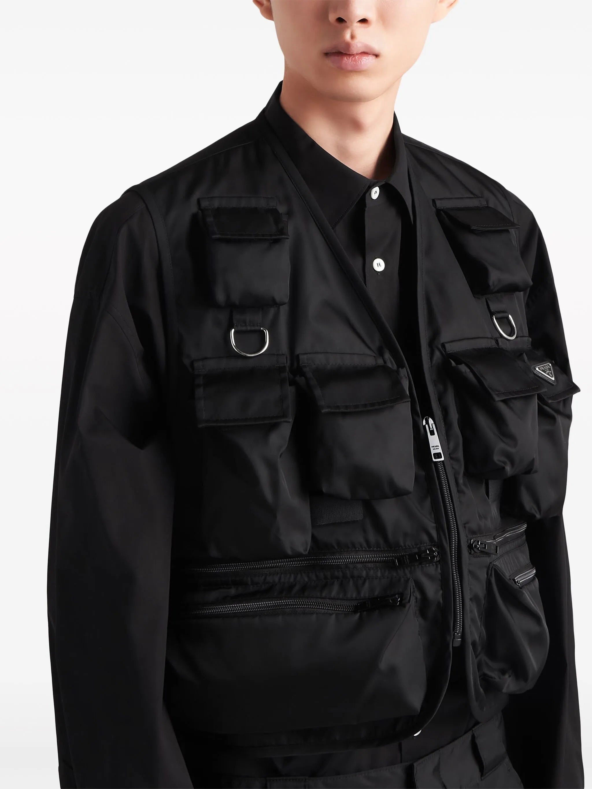 multi-pocket gilet