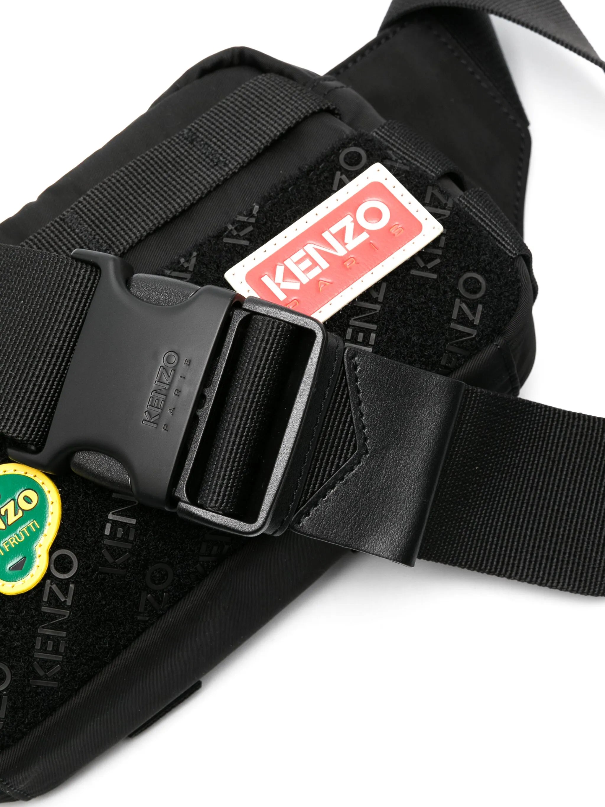 Jungle patch-detailed belt bag