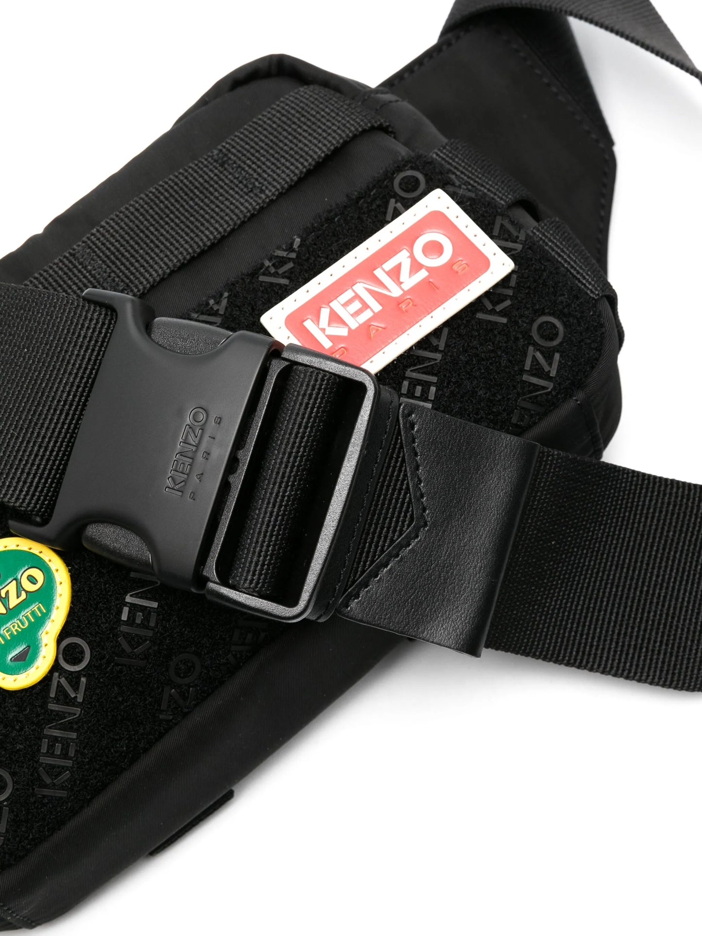 Jungle patch-detailed belt bag