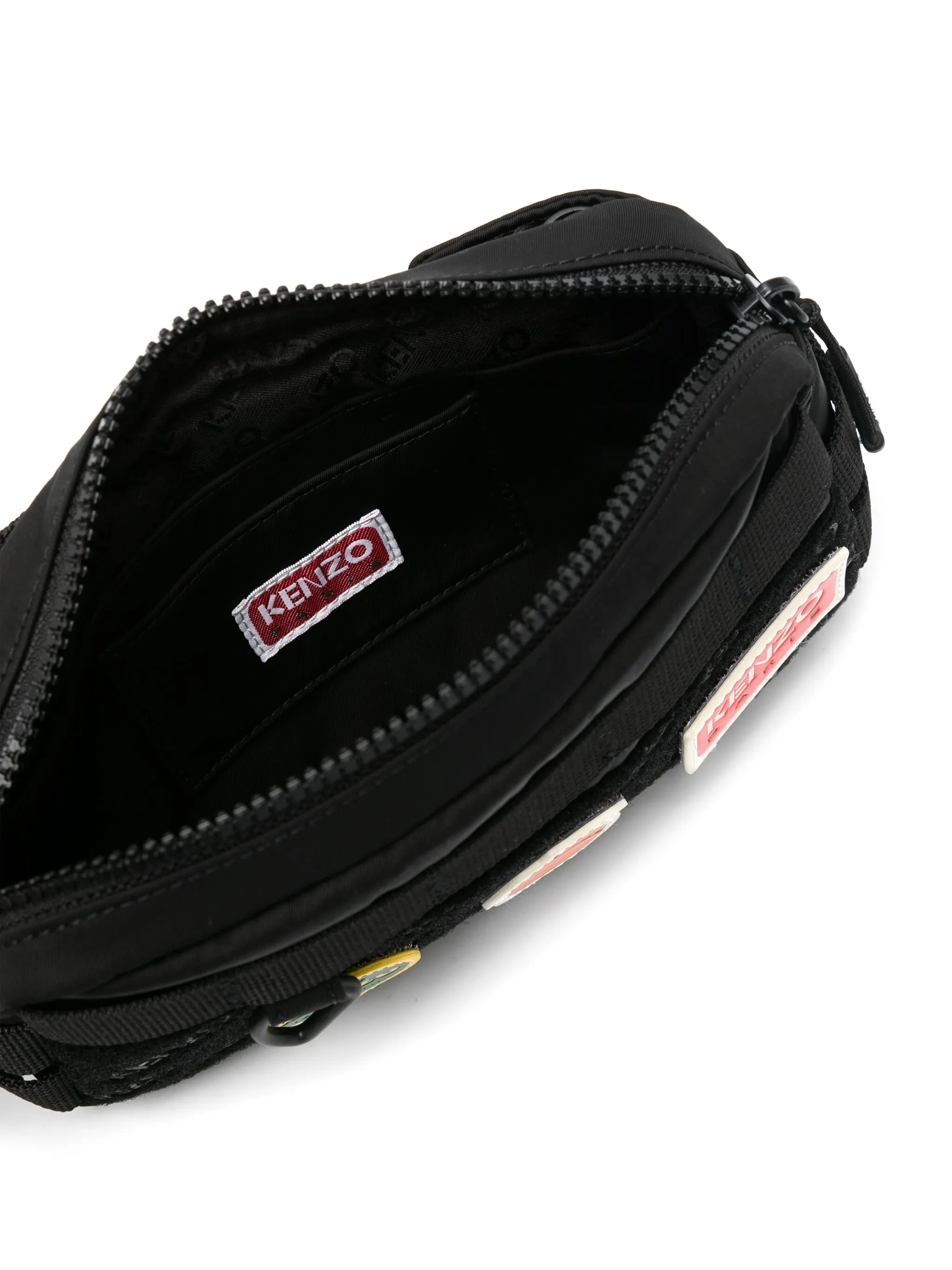 Jungle patch-detailed belt bag