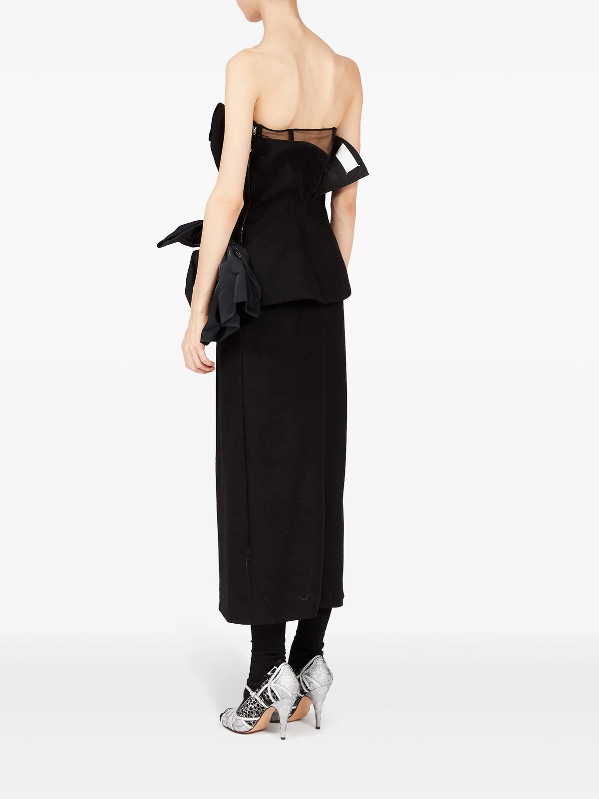 Décortiqué midi dress