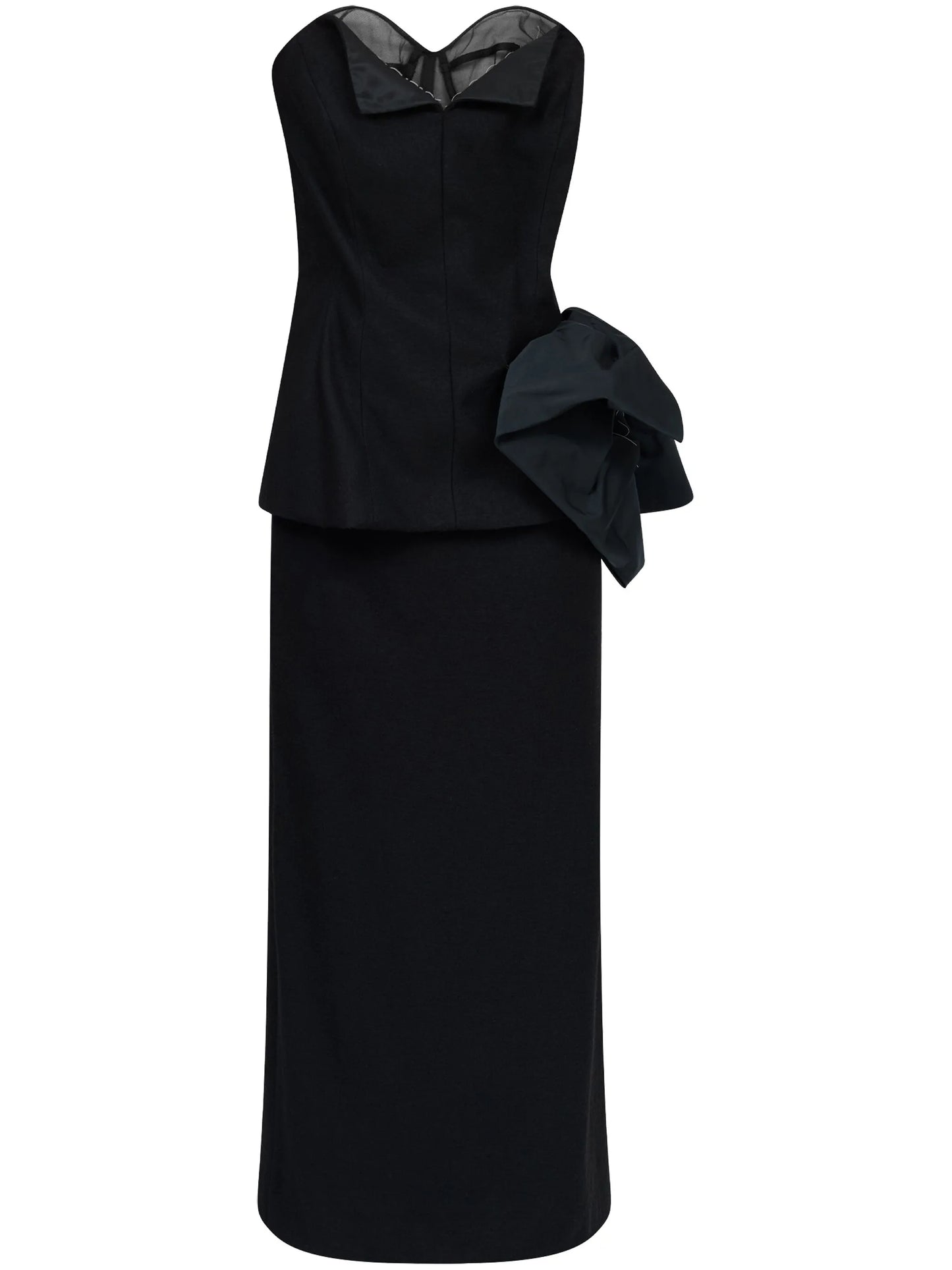 Décortiqué midi dress