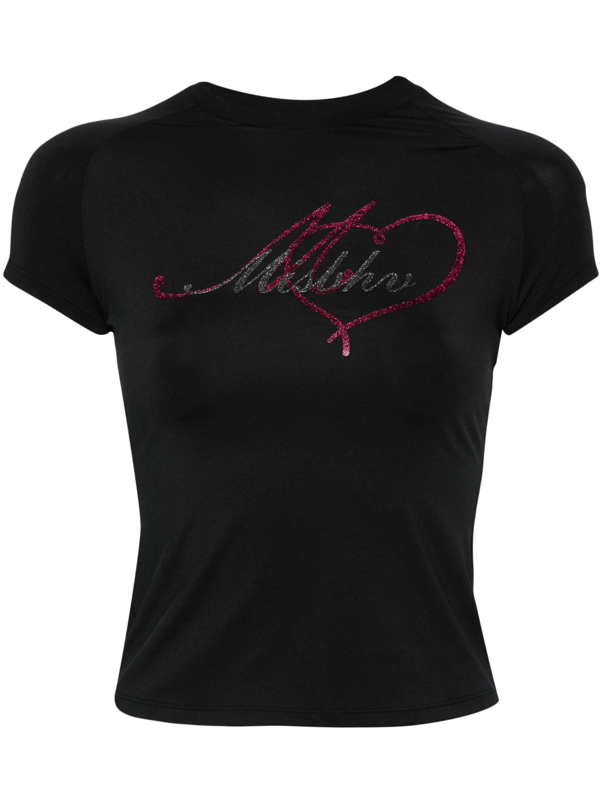 glitter-logo T-shirt