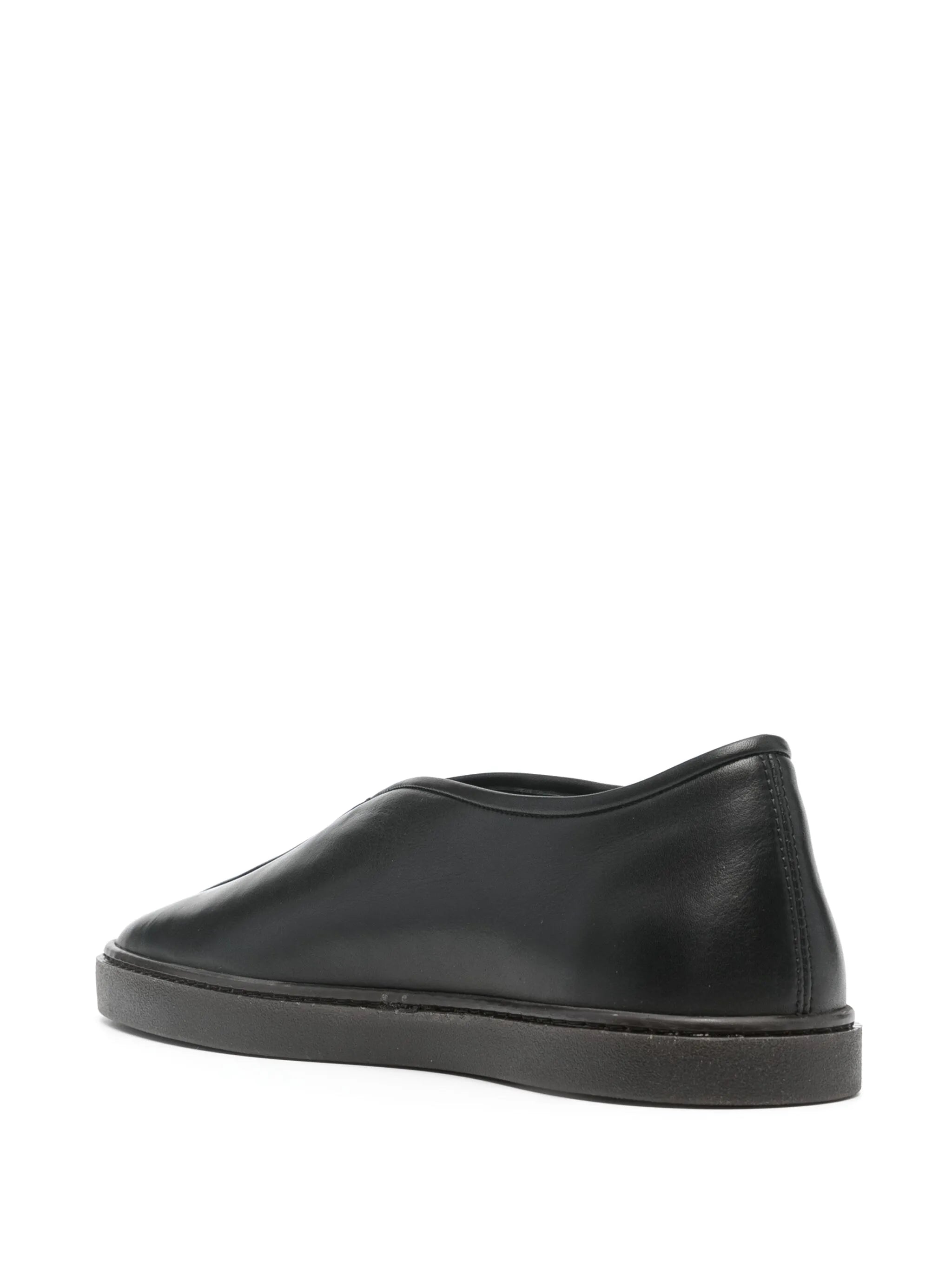 Piped slip-on sneakers