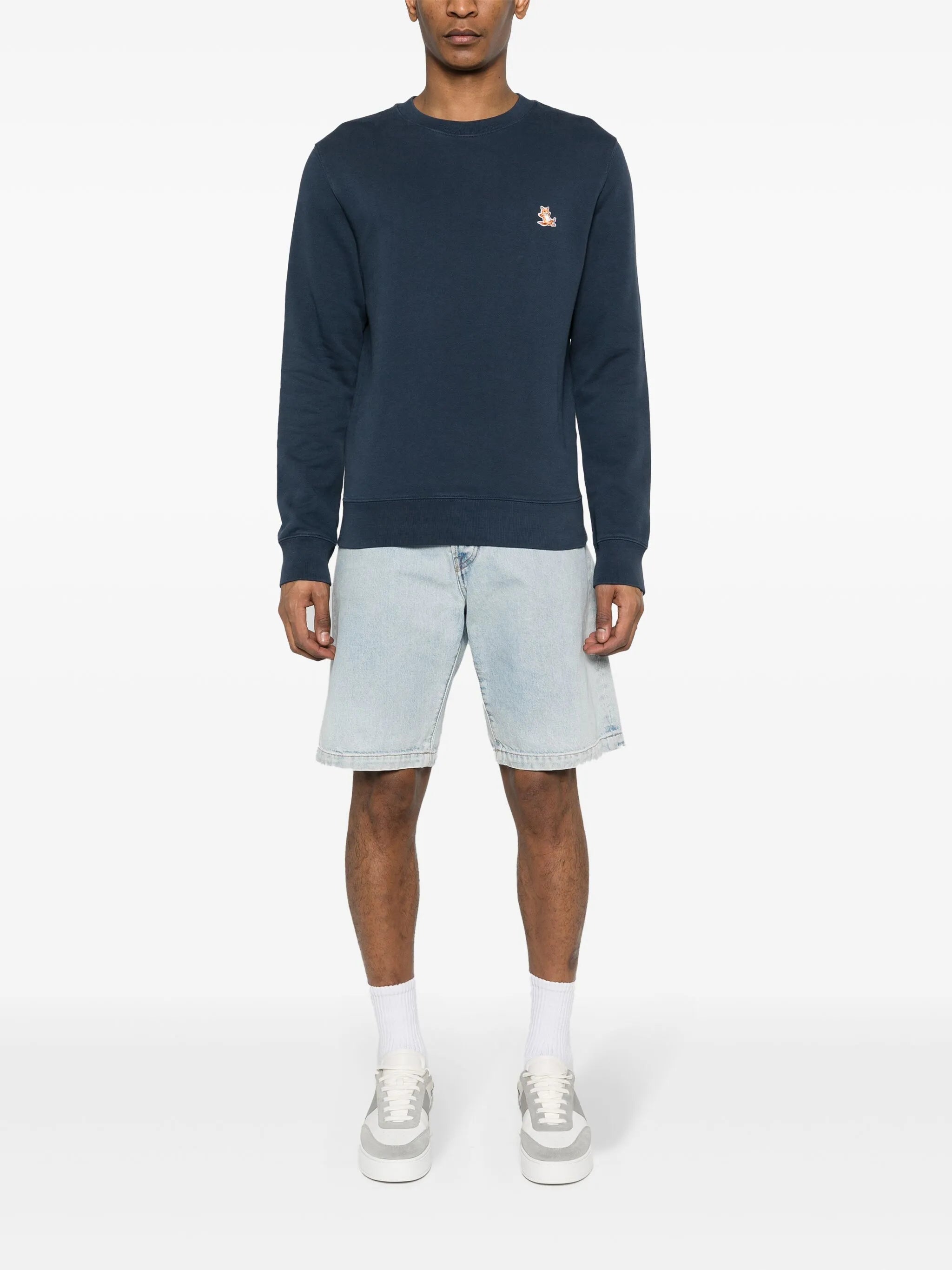 fox-motif sweatshirt