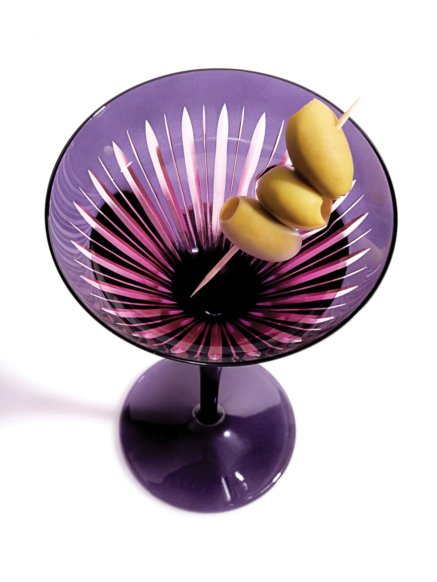 Prism martini glasses (set of four)