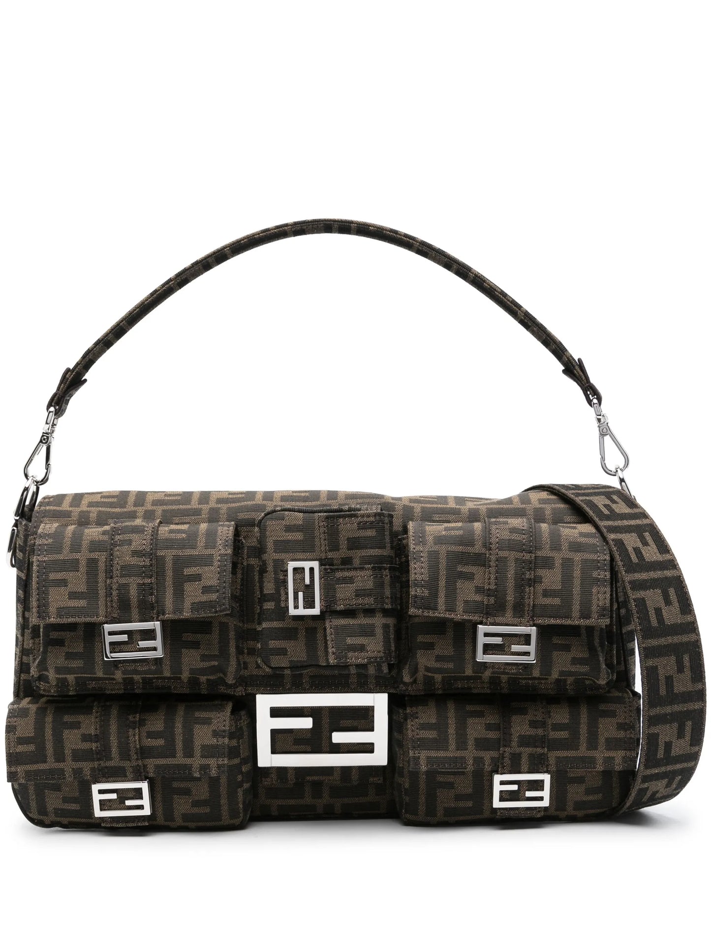 maxi Multipocket Baguette shoulder bags