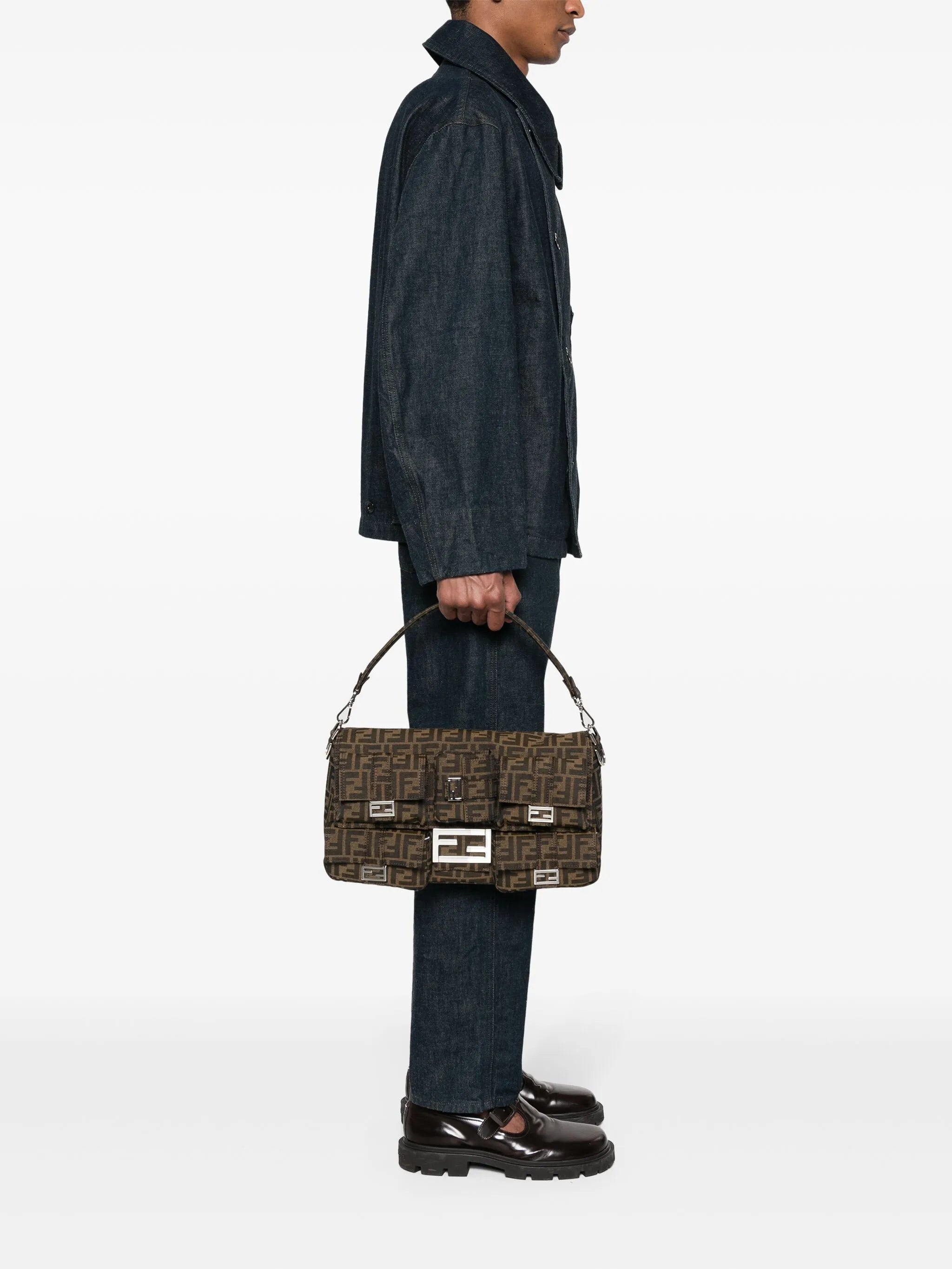 maxi Multipocket Baguette shoulder bags