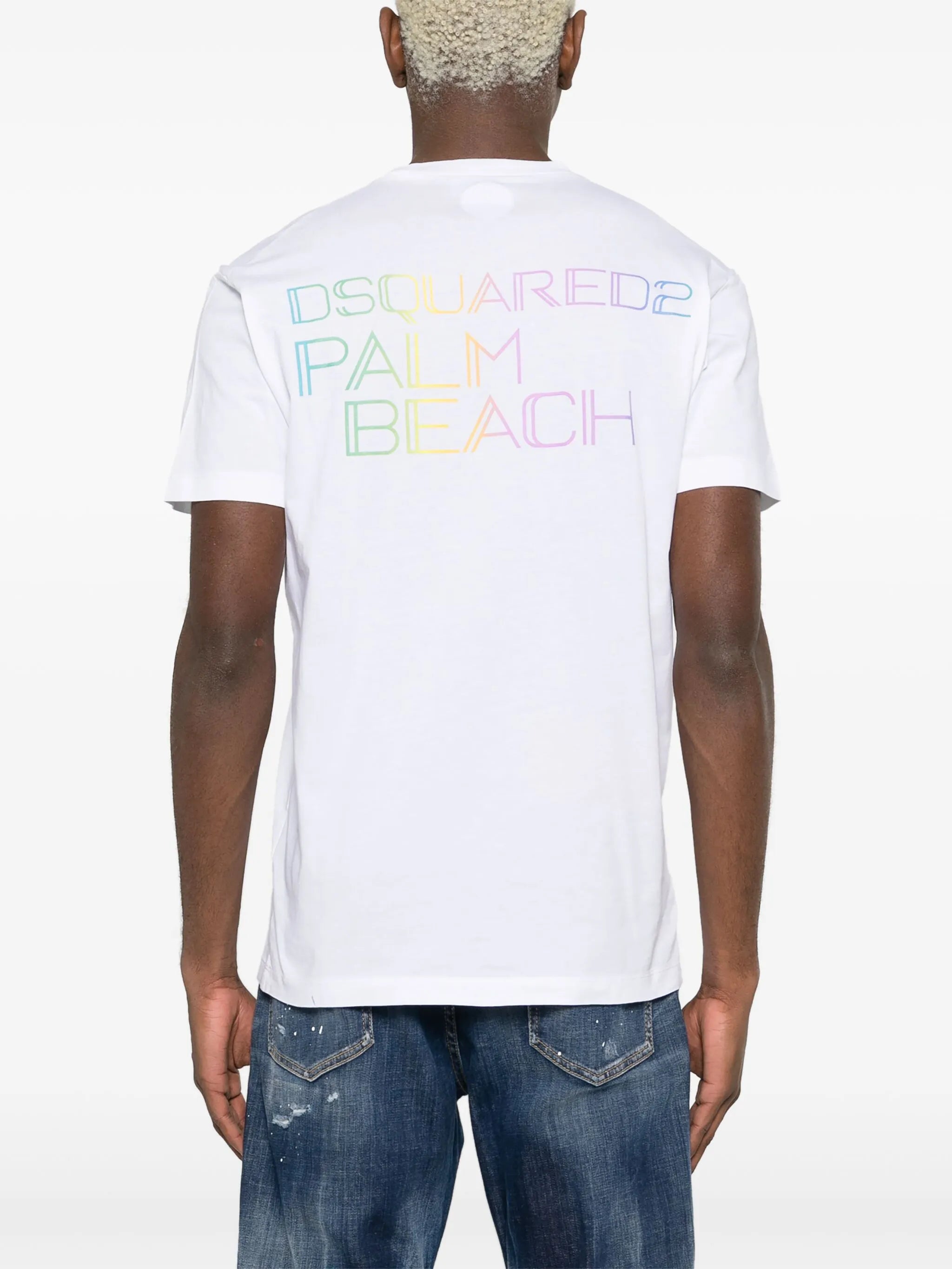logo-print cotton T-shirt