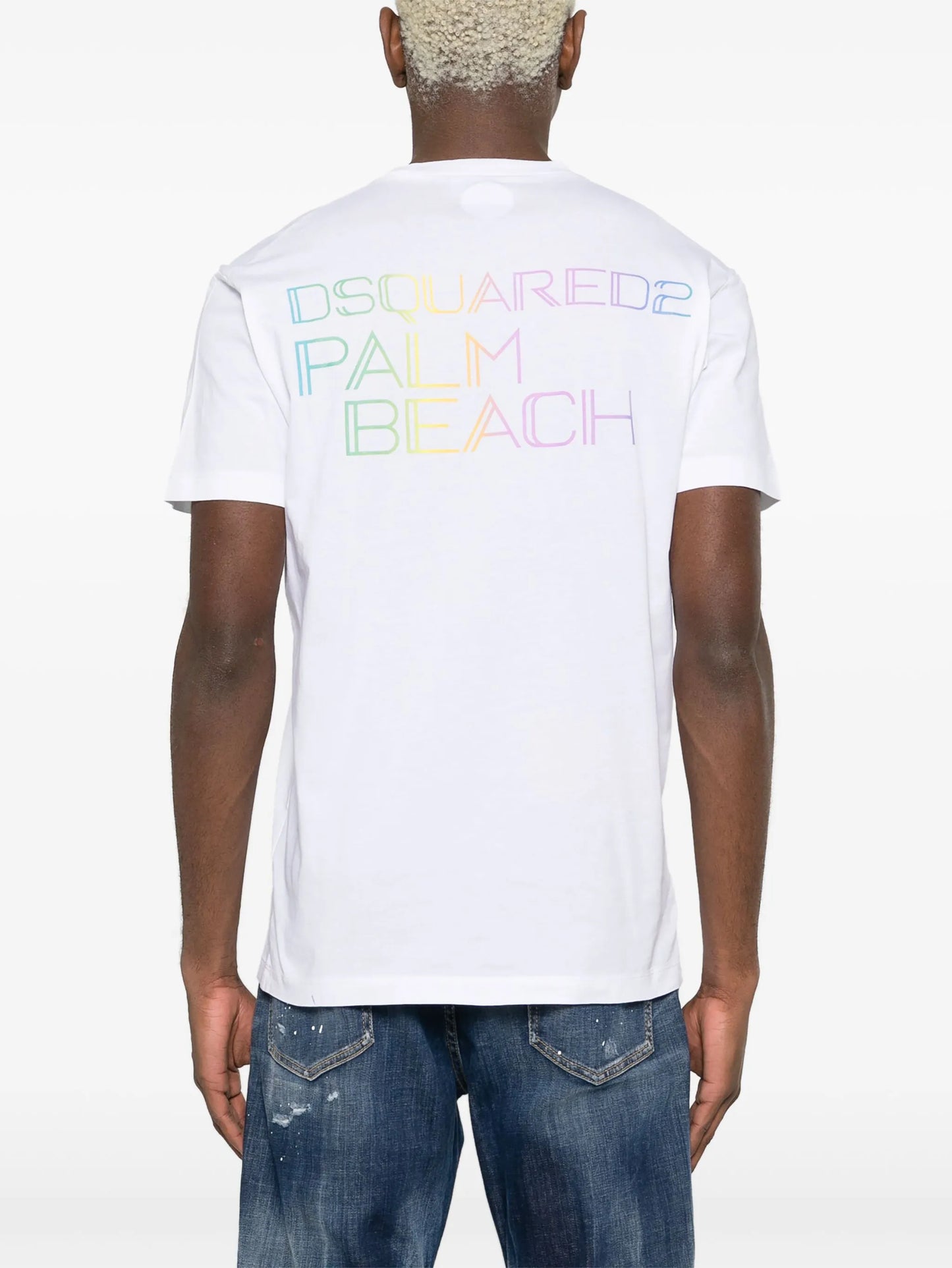 logo-print cotton T-shirt