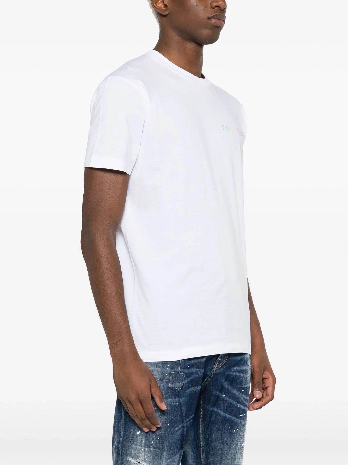 logo-print cotton T-shirt