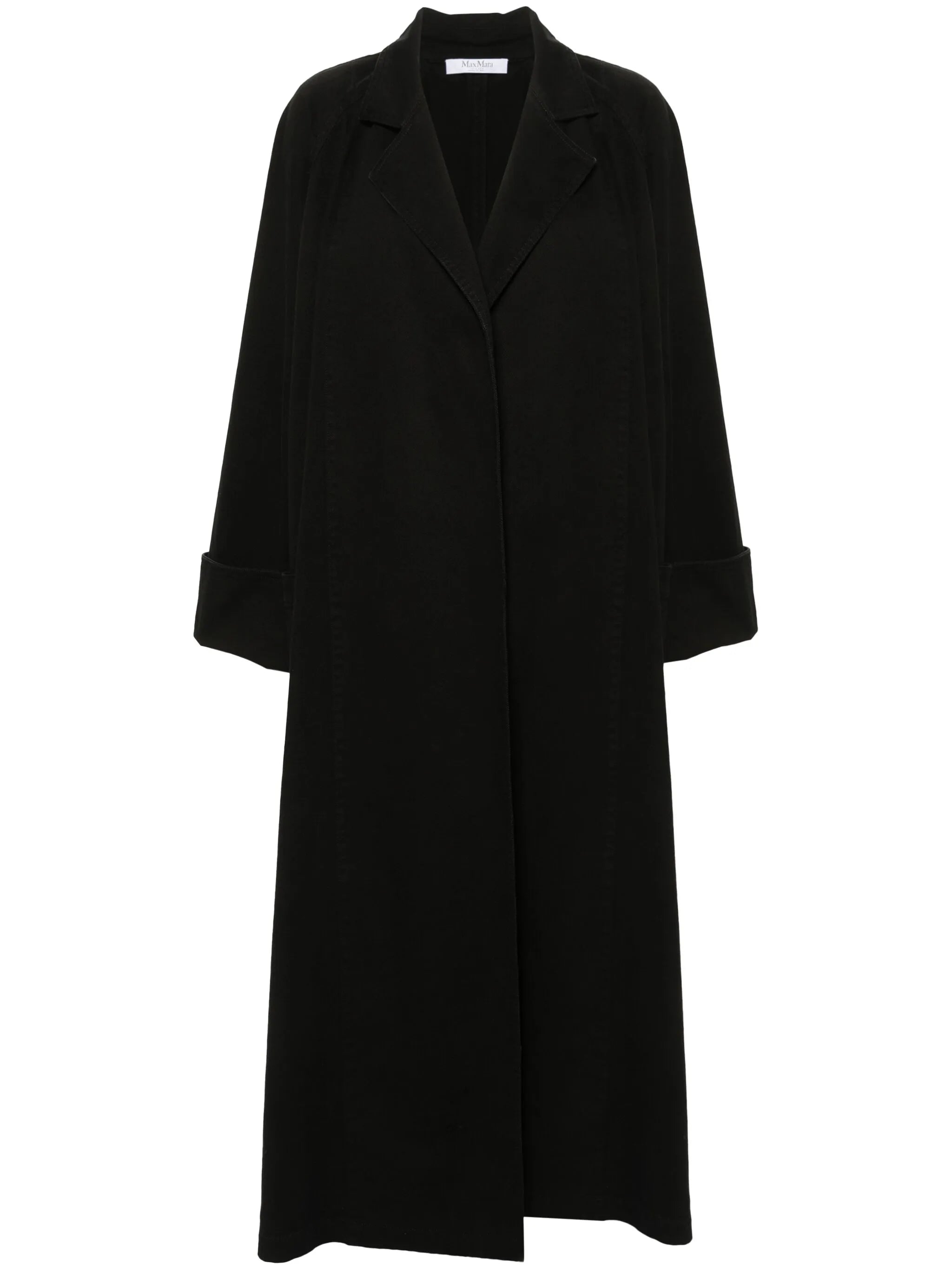 turn-up cuffs denim coat