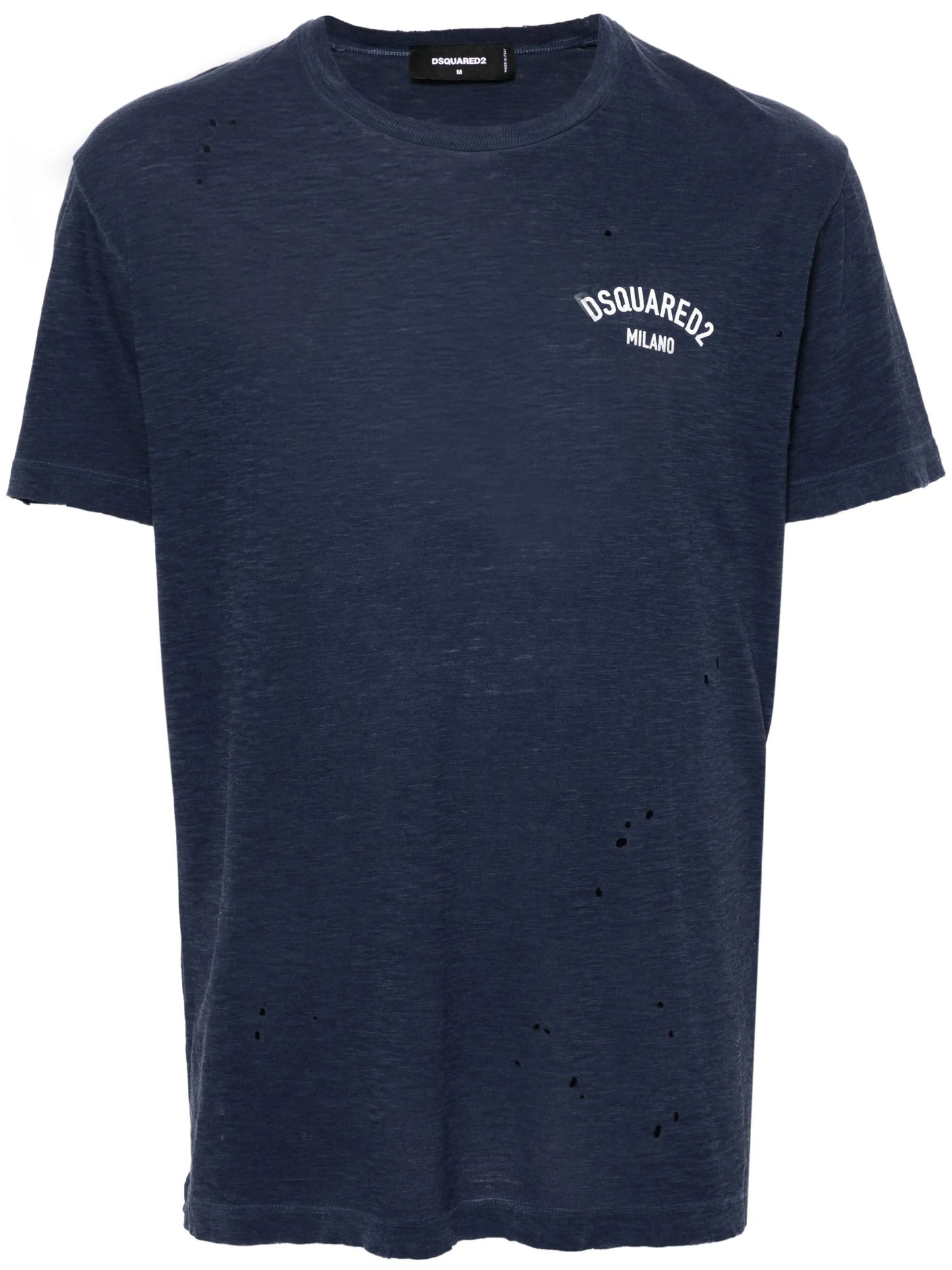 logo-print cotton T-shirt
