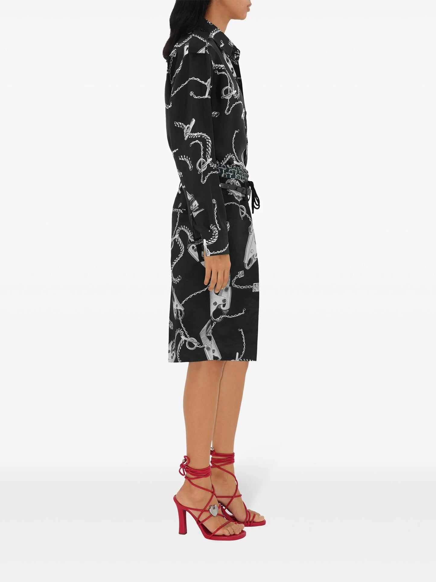 Knight Hardware silk shirt