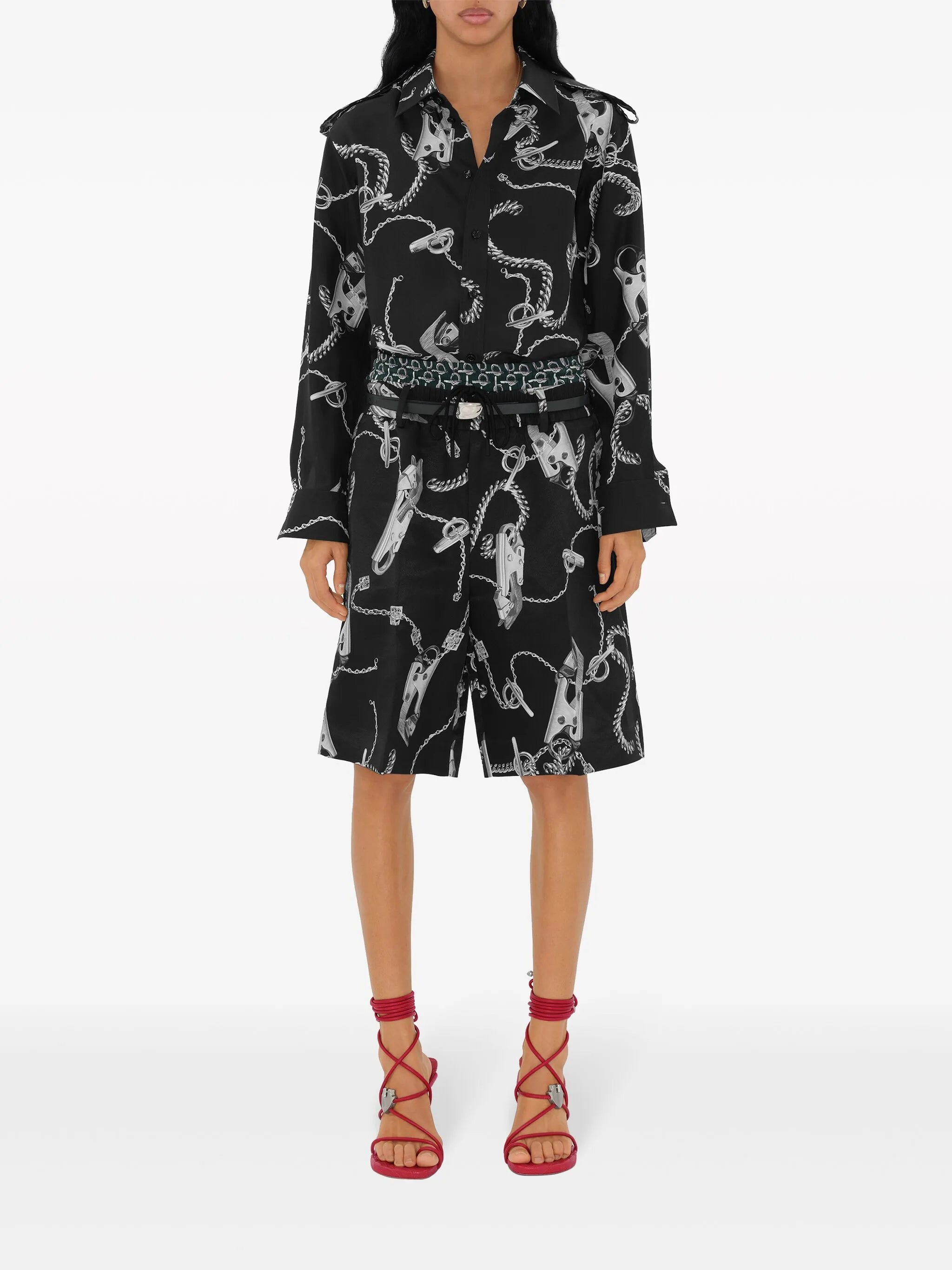 Knight Hardware silk shirt