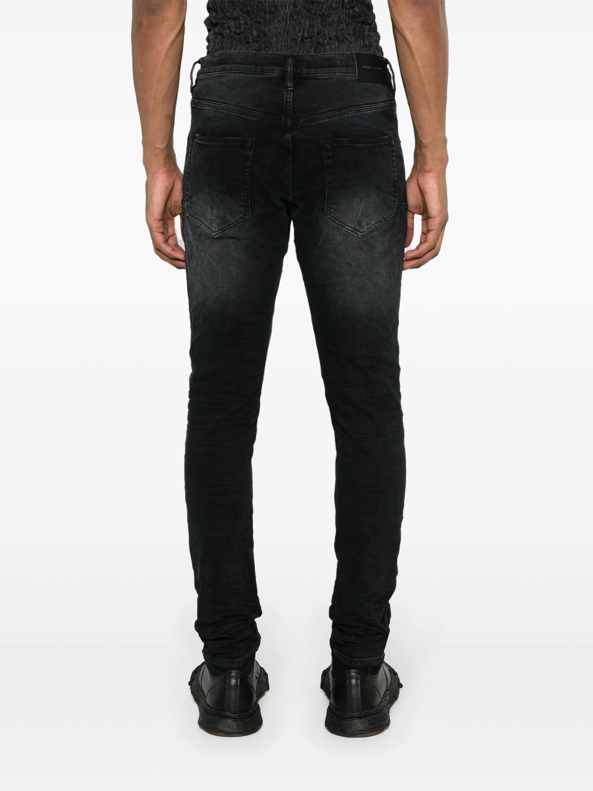 mid-rise skinny jeans